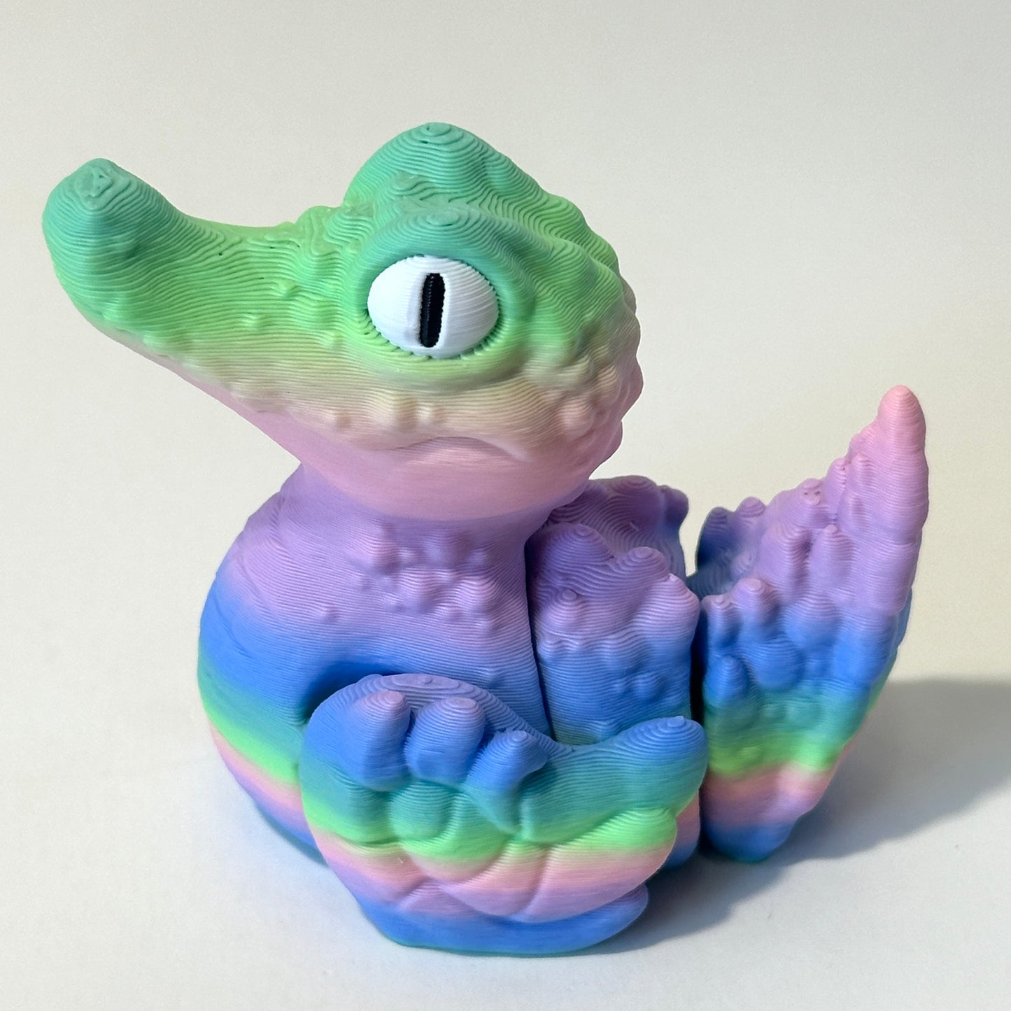 Quackodile - 3D Printed Articulating Figure