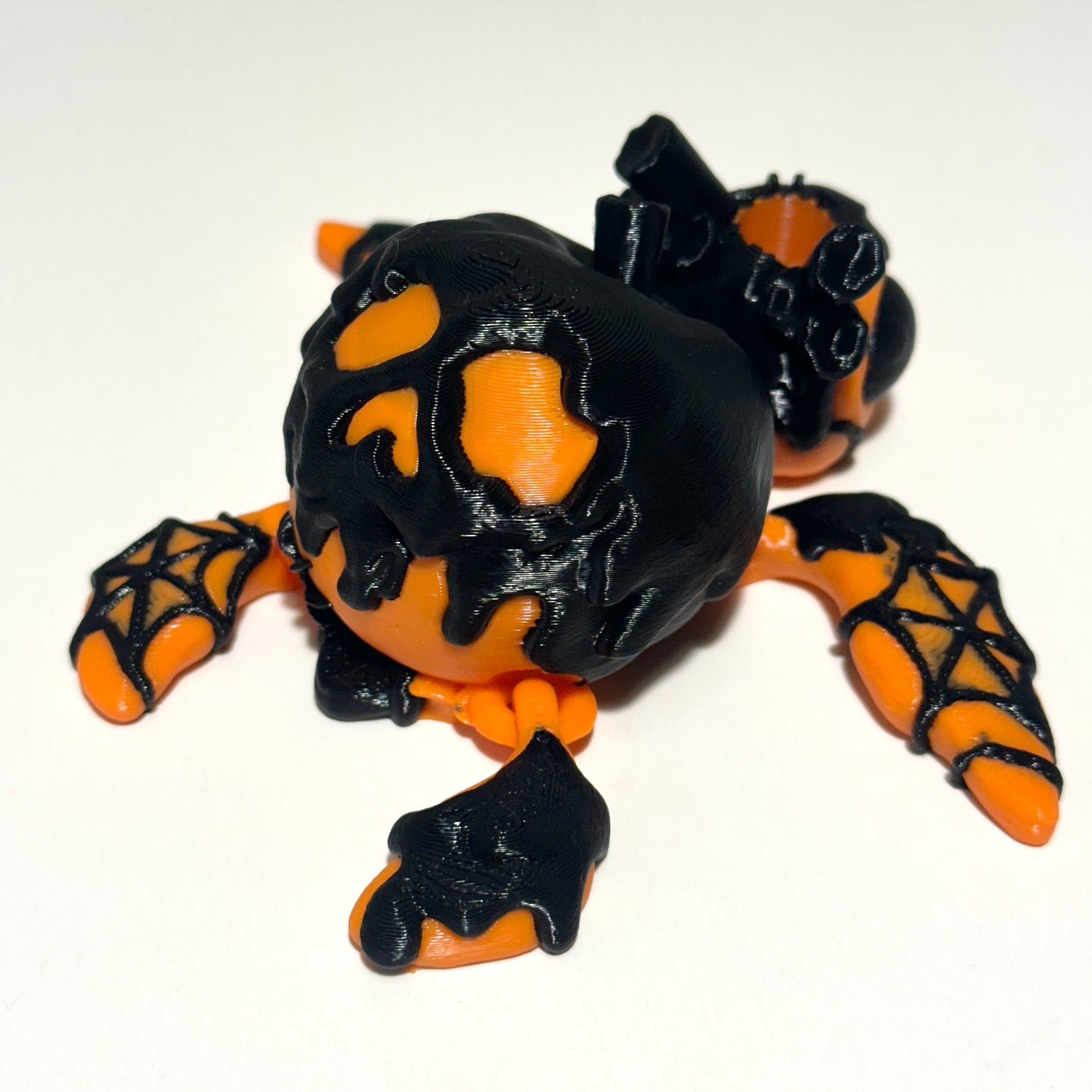 Rotten Apple Turtle - 3D Printed Articulating Figure