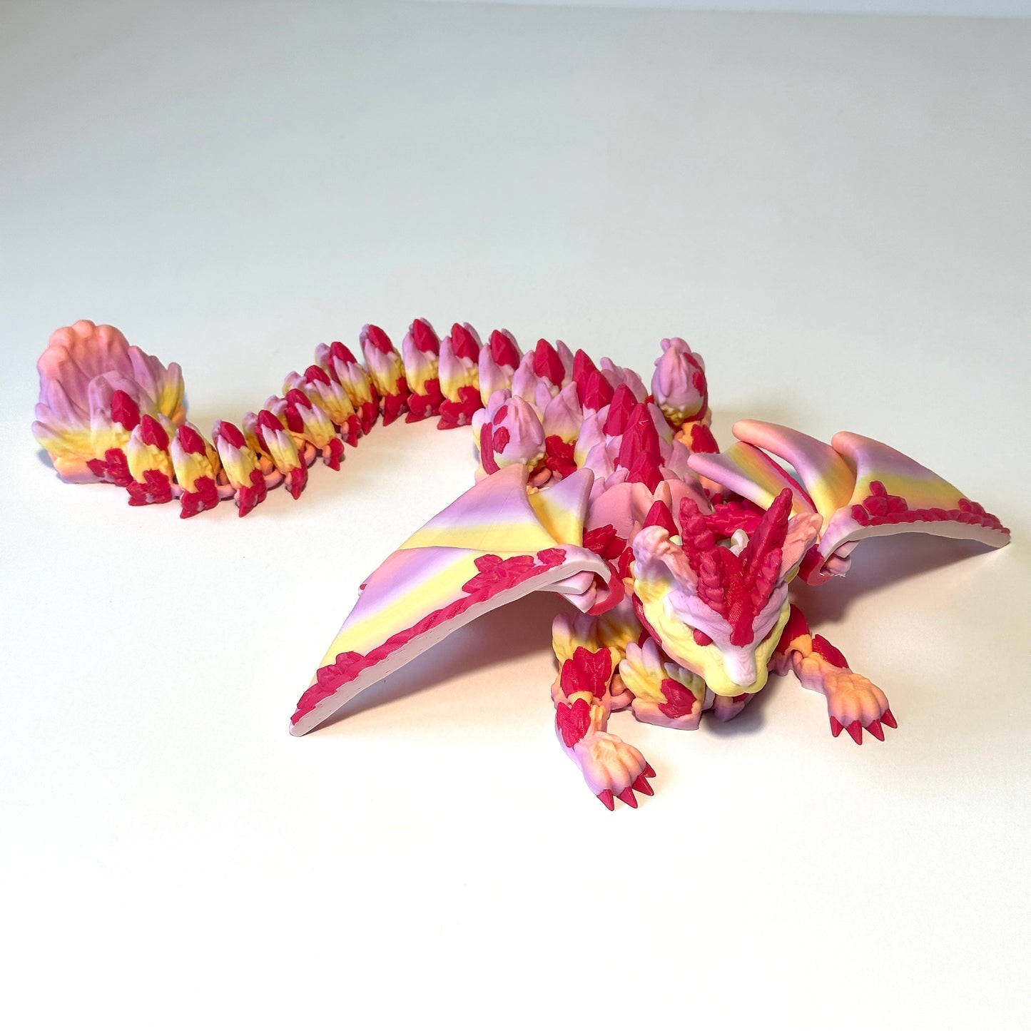 Cat Dragon - 3D Printed Articulating Figure