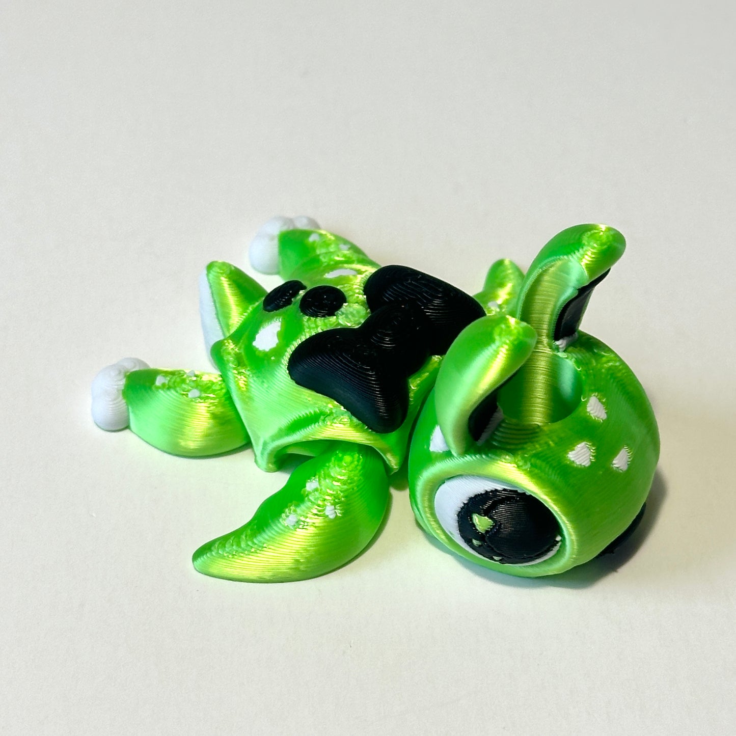 Bunny Turtle Straw Topper - 3D Printed Articulating Figure