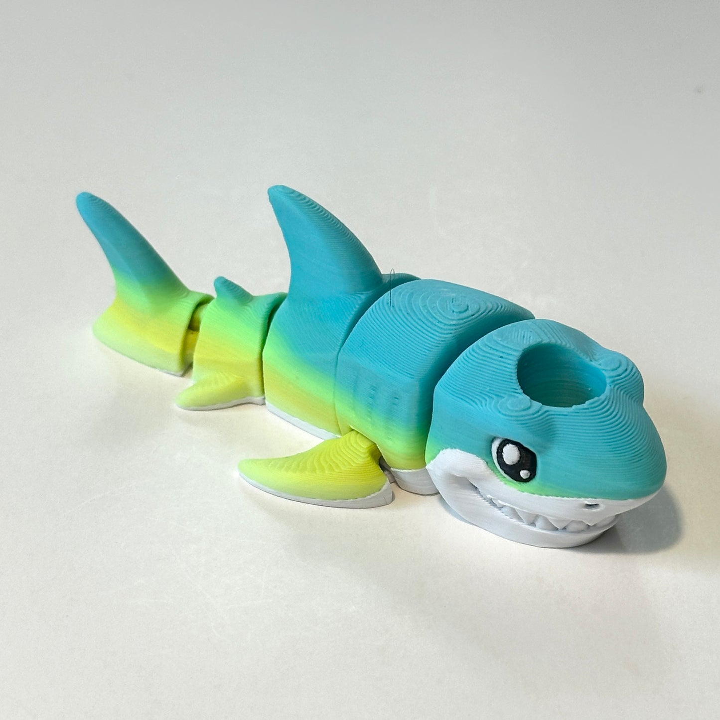 Mini Great White Shark - 3D Printed Articulating Figure