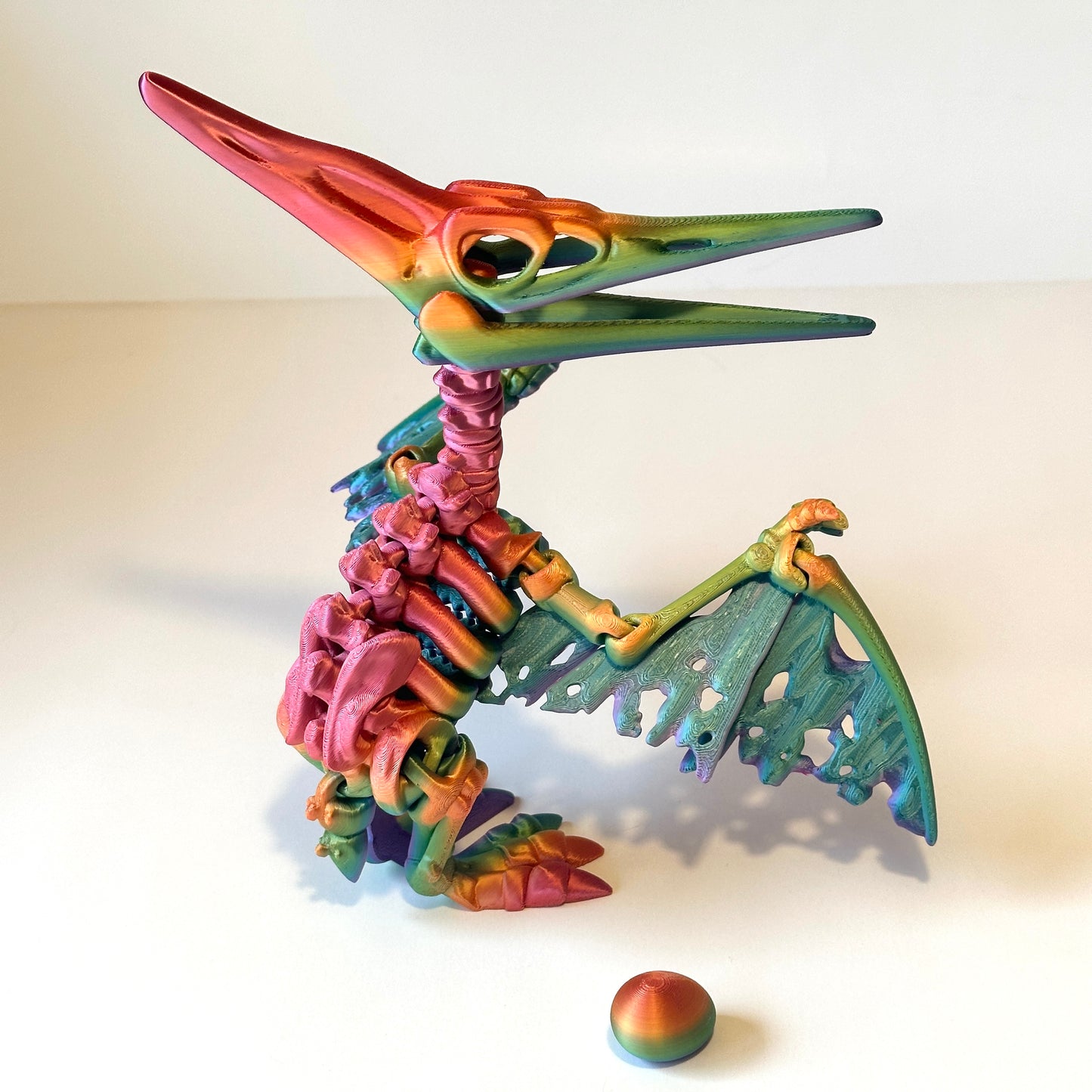 Giant Skeleton Pteranodon - 3D Printed Articulating Figure