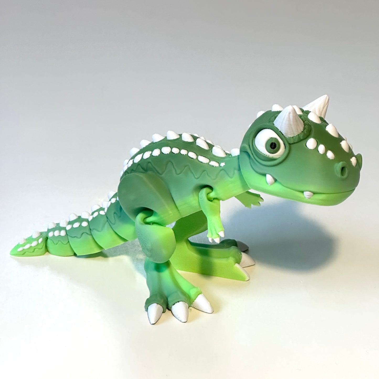 Flexi Carnotaurus - 3D Printed Articulating Figure