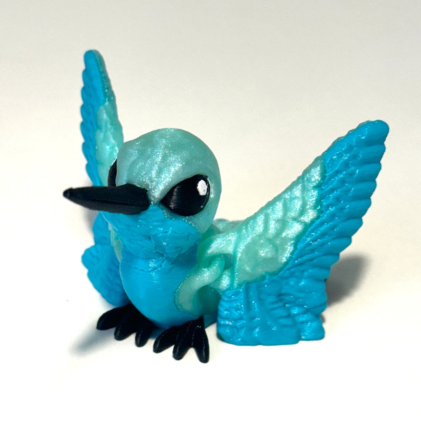 Flexi Hummingbird - 3D Printed Articulating Figure