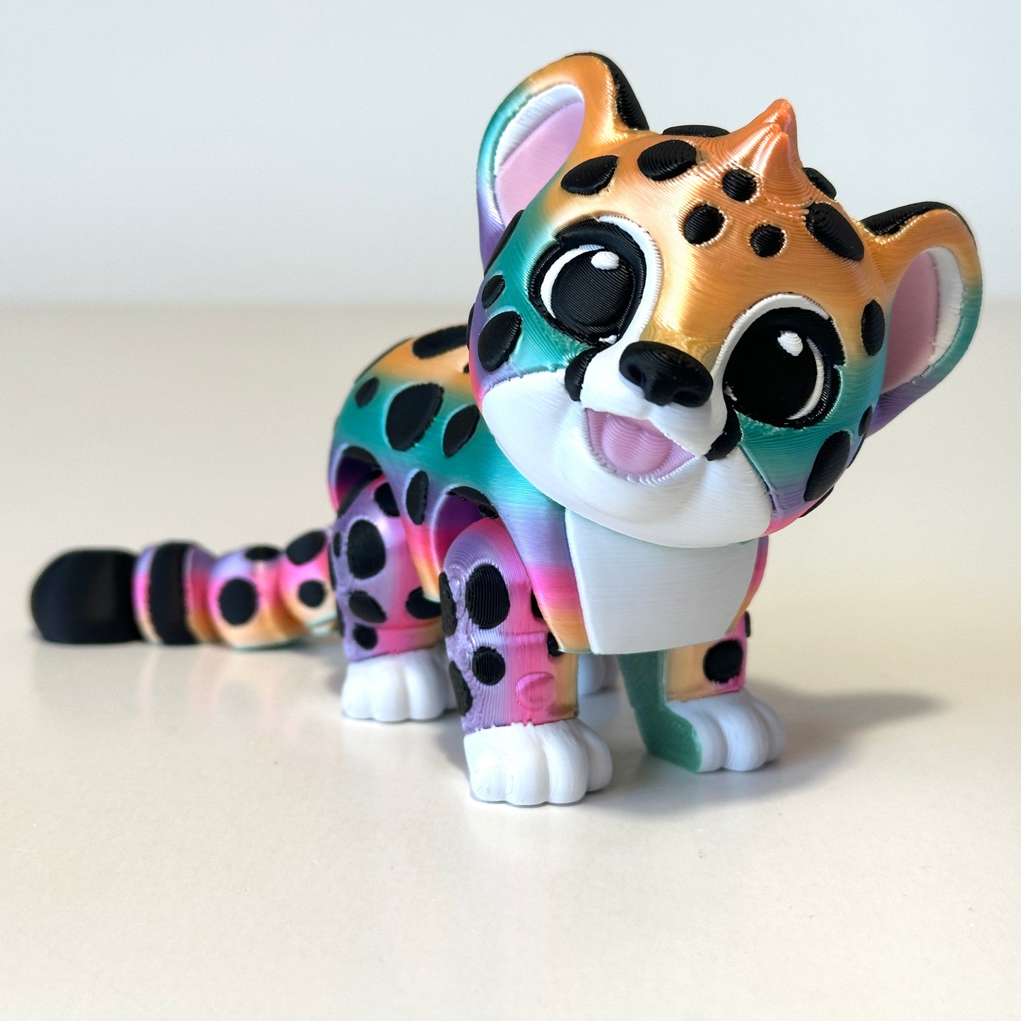 Baby Cheetah - 3D Printed Articulating Figure