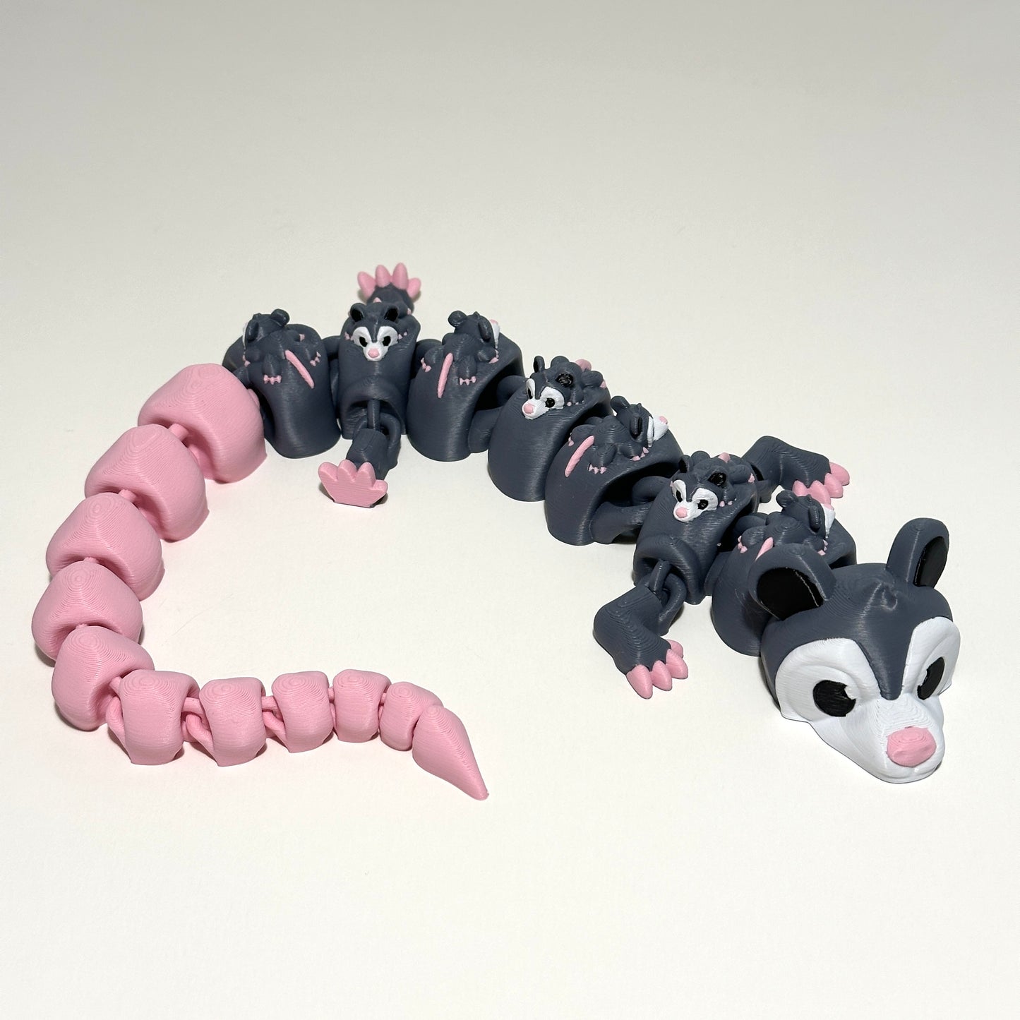 Opossum Dragon - 3D Printed Articulating Figure