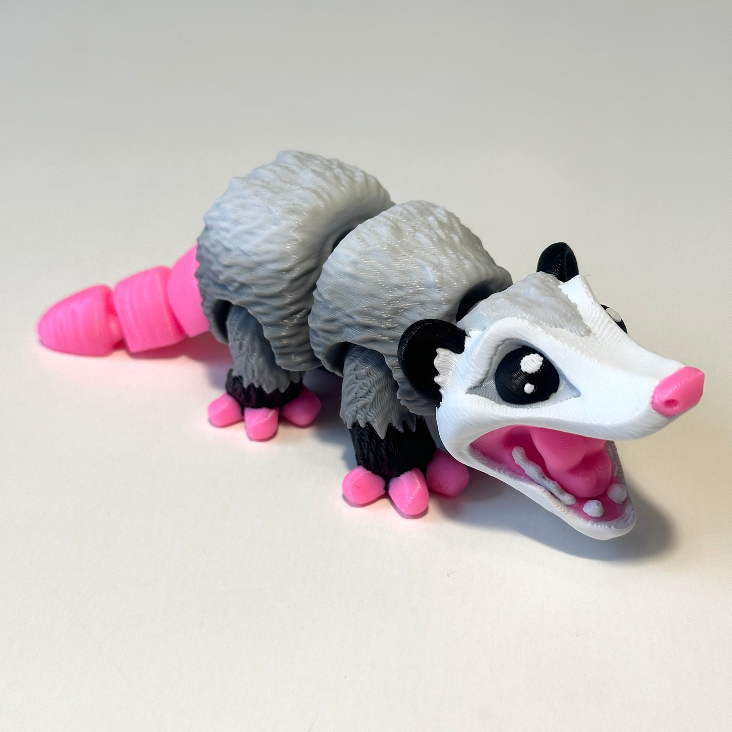 Baby Opossum - 3D Printed Articulating Figurine