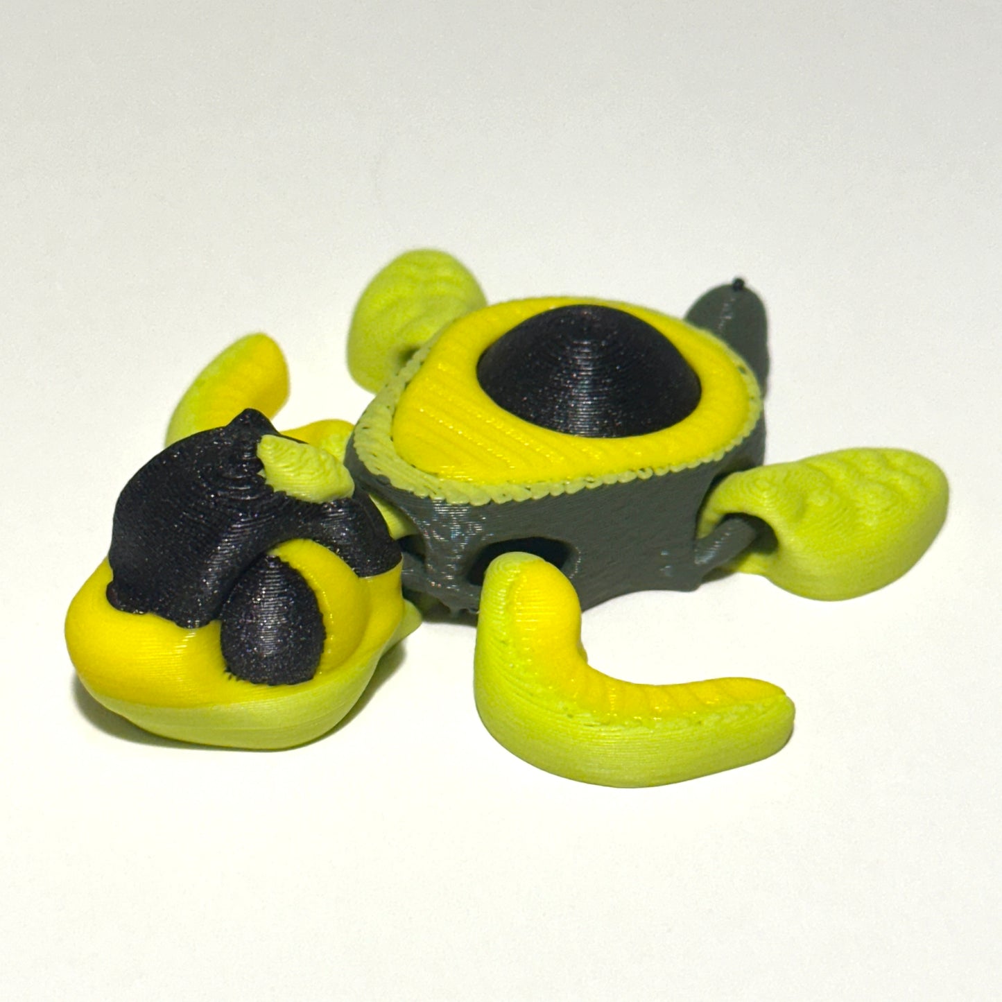 Avocado Turtle - 3D Printed Articulating Figure
