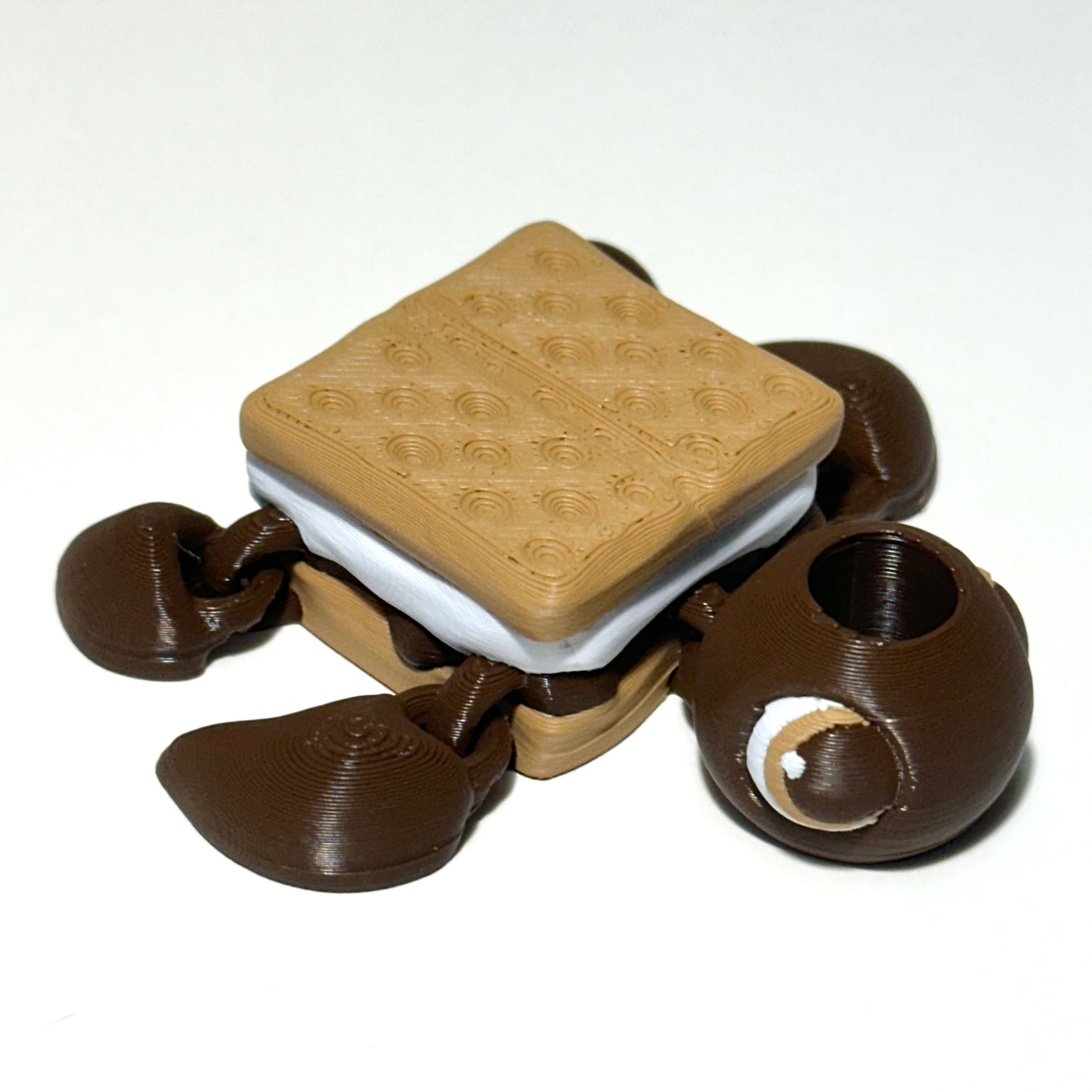 RA S'mores Turtle - 3D Printed Articulating Figure