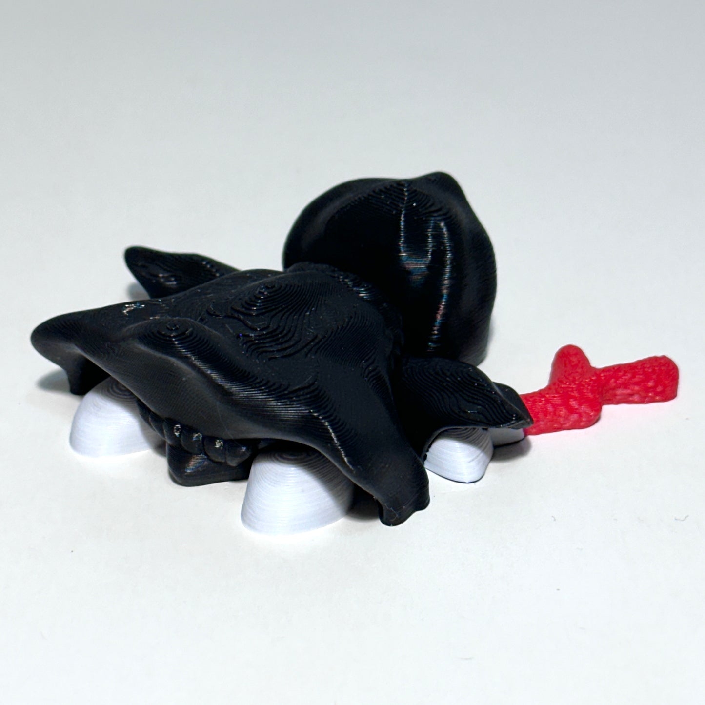 Cloaked Turtle - 3D Printed Articulating Figure