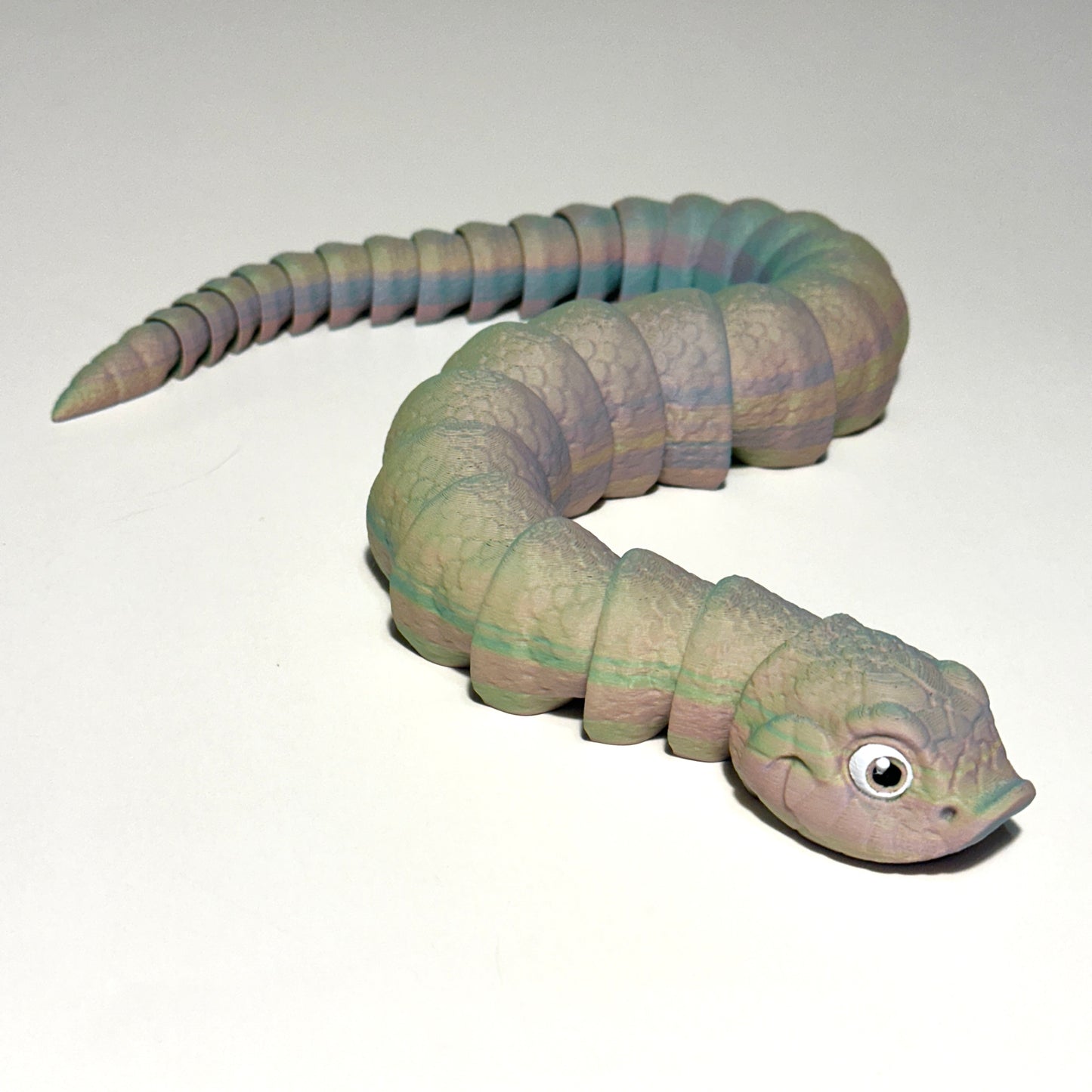 Hog Nose Snake - 3D Printed Articulating Figure