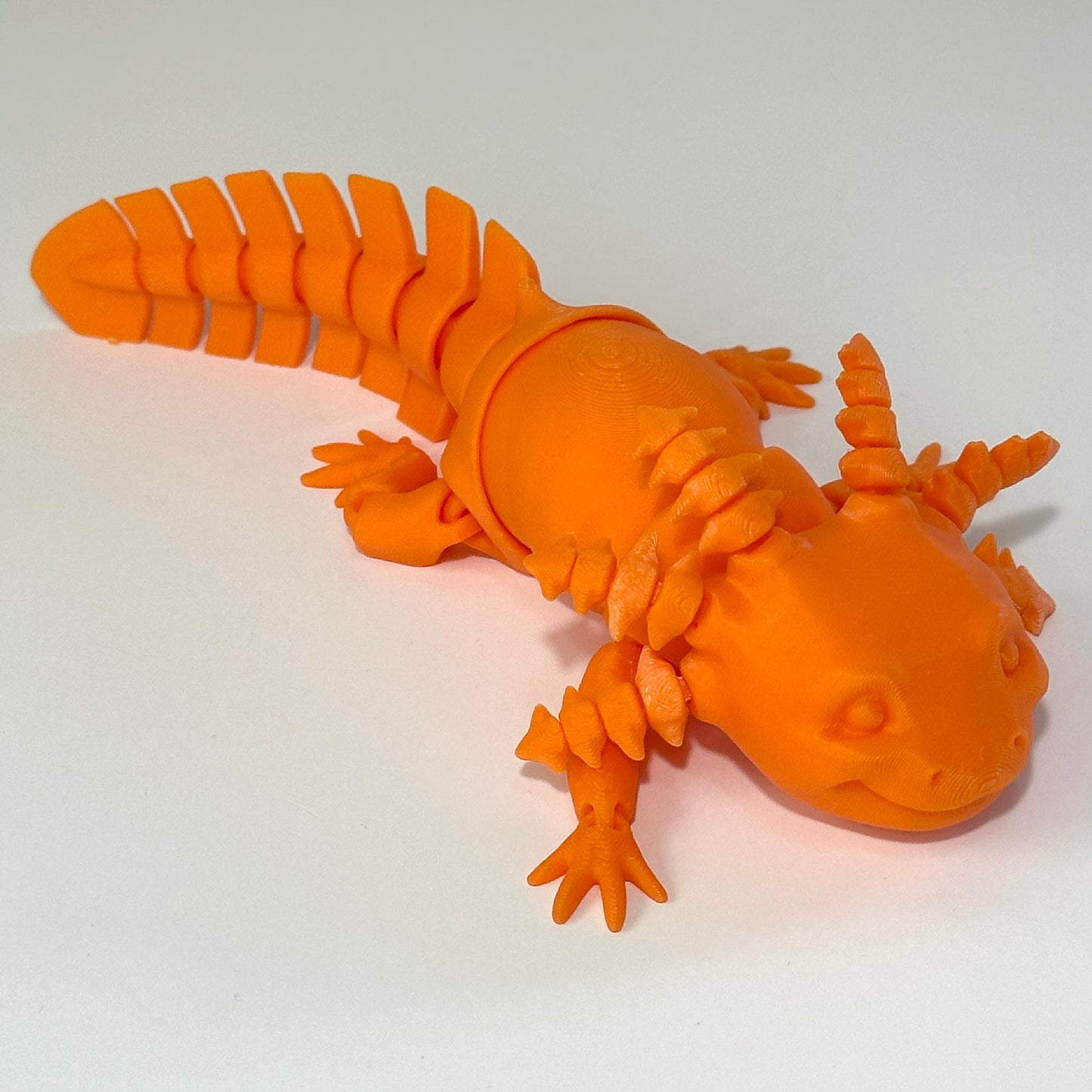 Axolotl - Fully Articulating 3D Printed Figurine