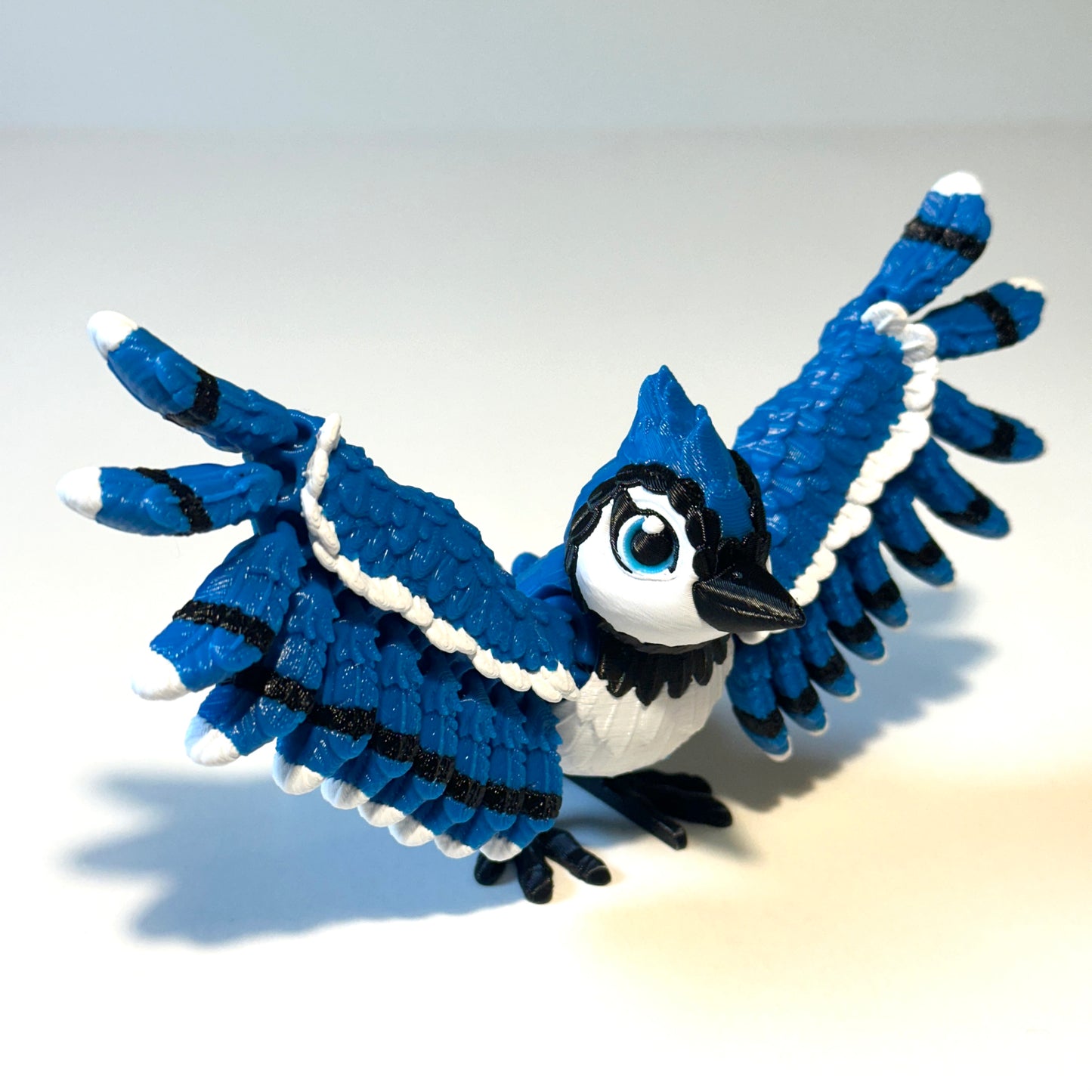 Flexi Blue Jay - 3D Printed Articulating Figure