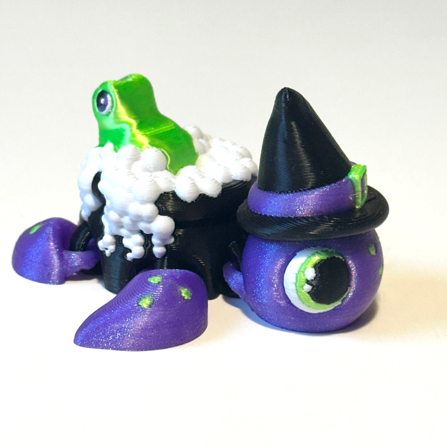 Witch Turtle - 3D Printed Articulating Figure