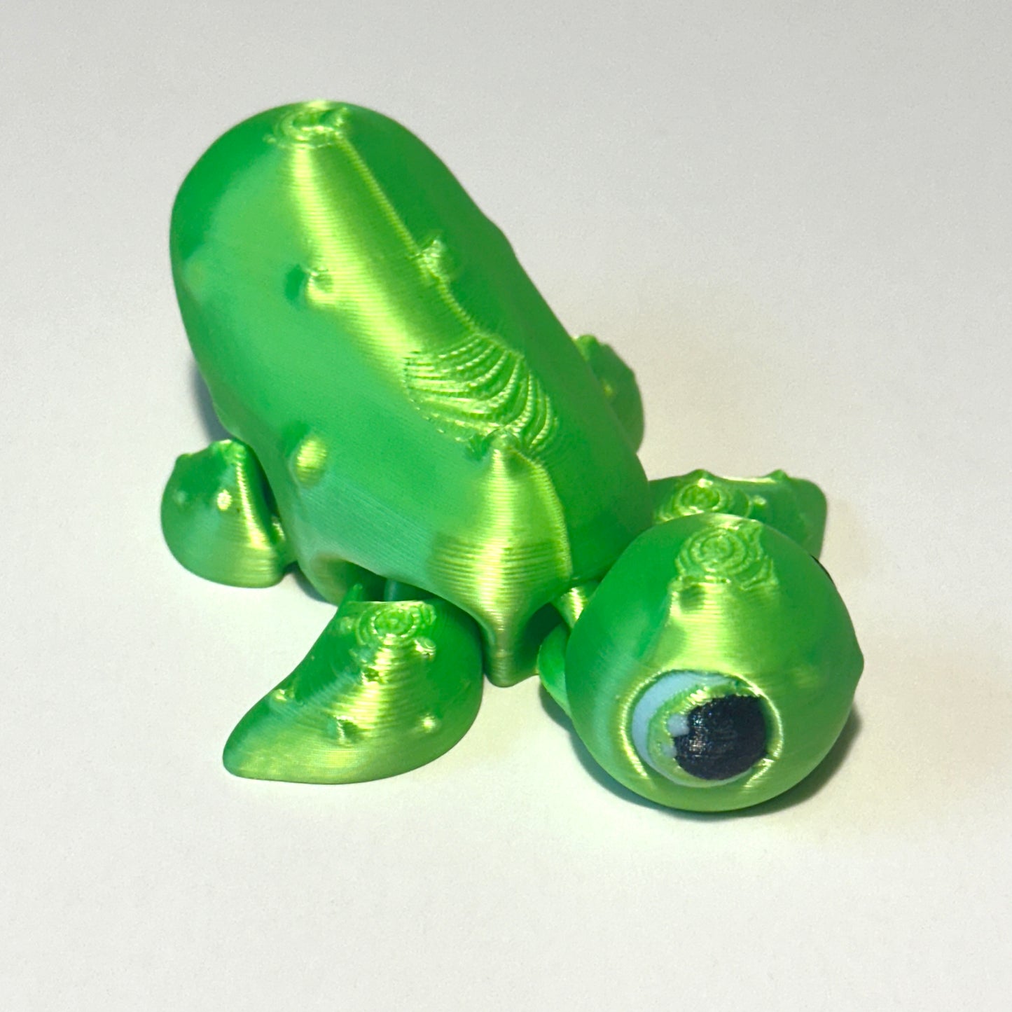 Pickle Turtle - 3D Printed Articulating FIgure