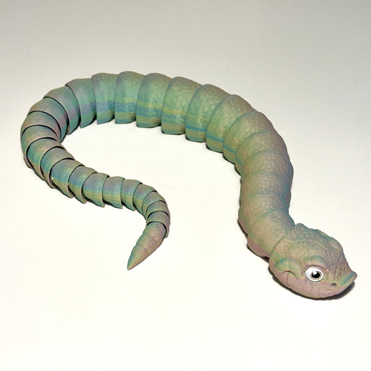 Hog Nose Snake - 3D Printed Articulating Figure