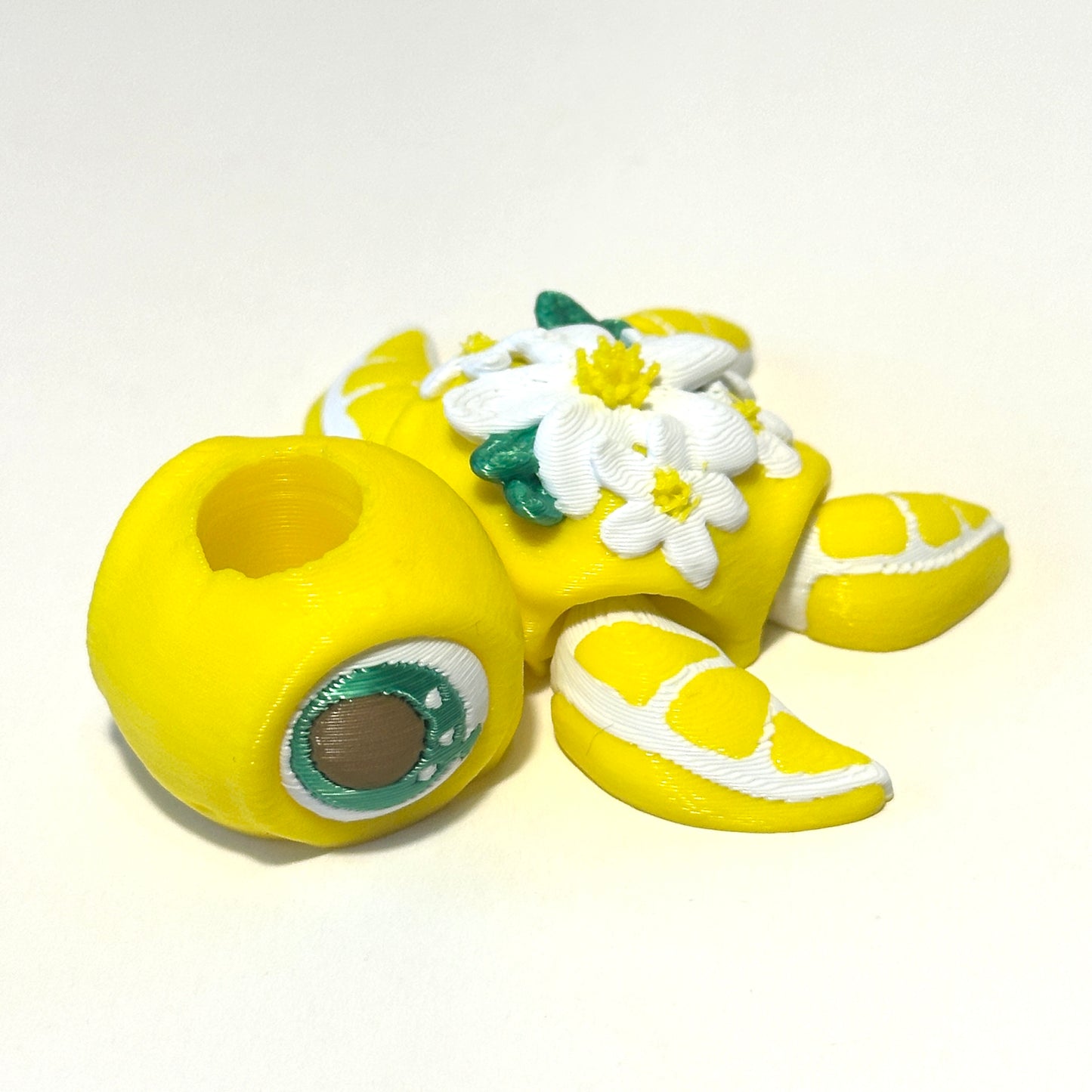 Fruit Blossom Turtle - 3D Printed Articulating Figure