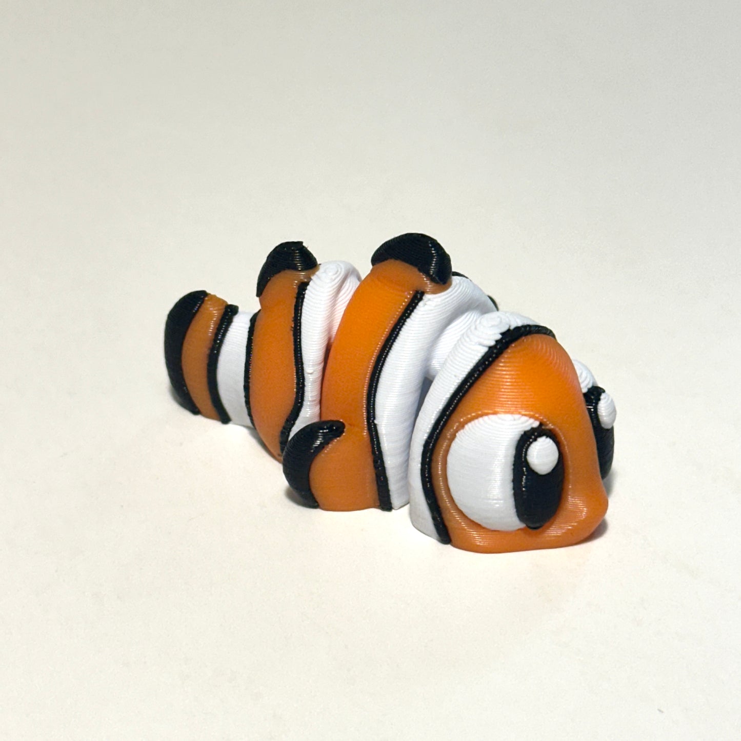 Flexi Clownfish - 3D Printed Articulating Figure