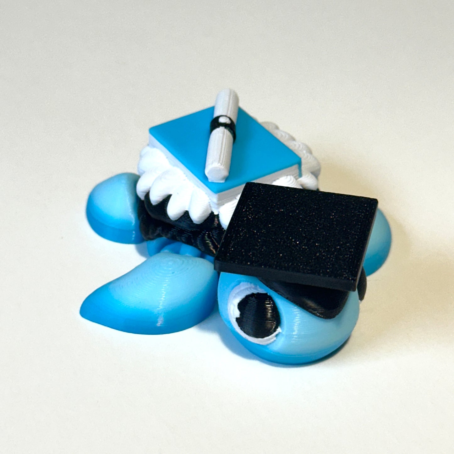 Graduation Turtle - 3D Printed Articulating Figure