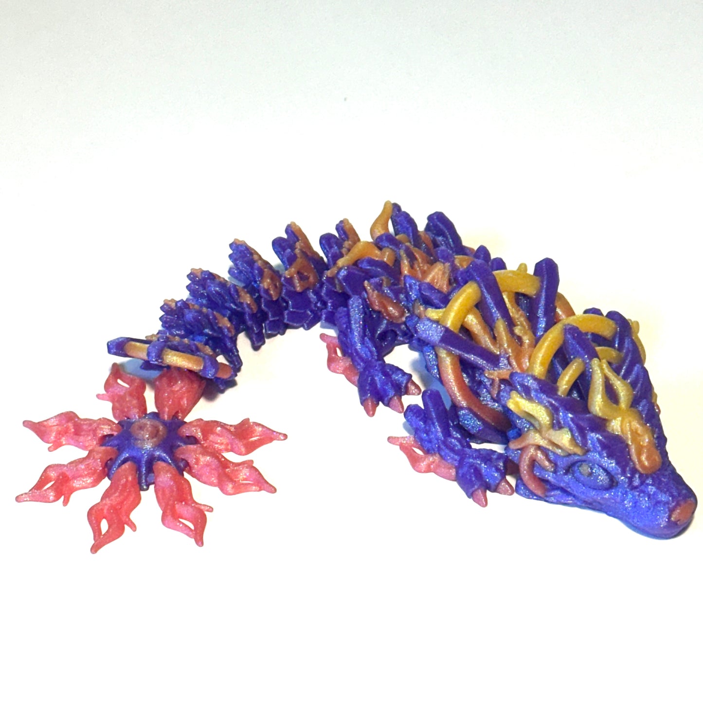 Baby Solar Dragon - 3D Printed Articulating Figure