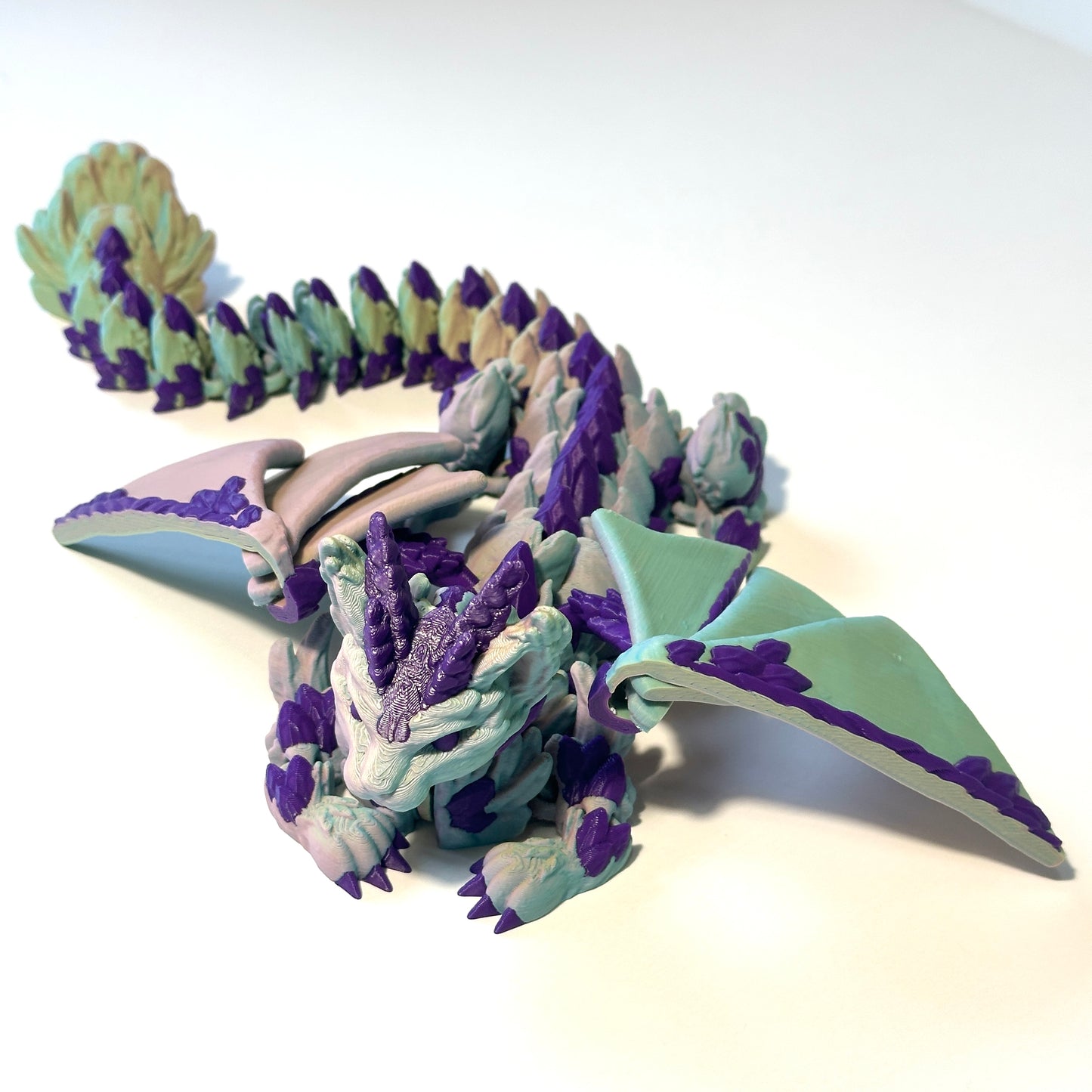 Cat Dragon - 3D Printed Articulating Figure