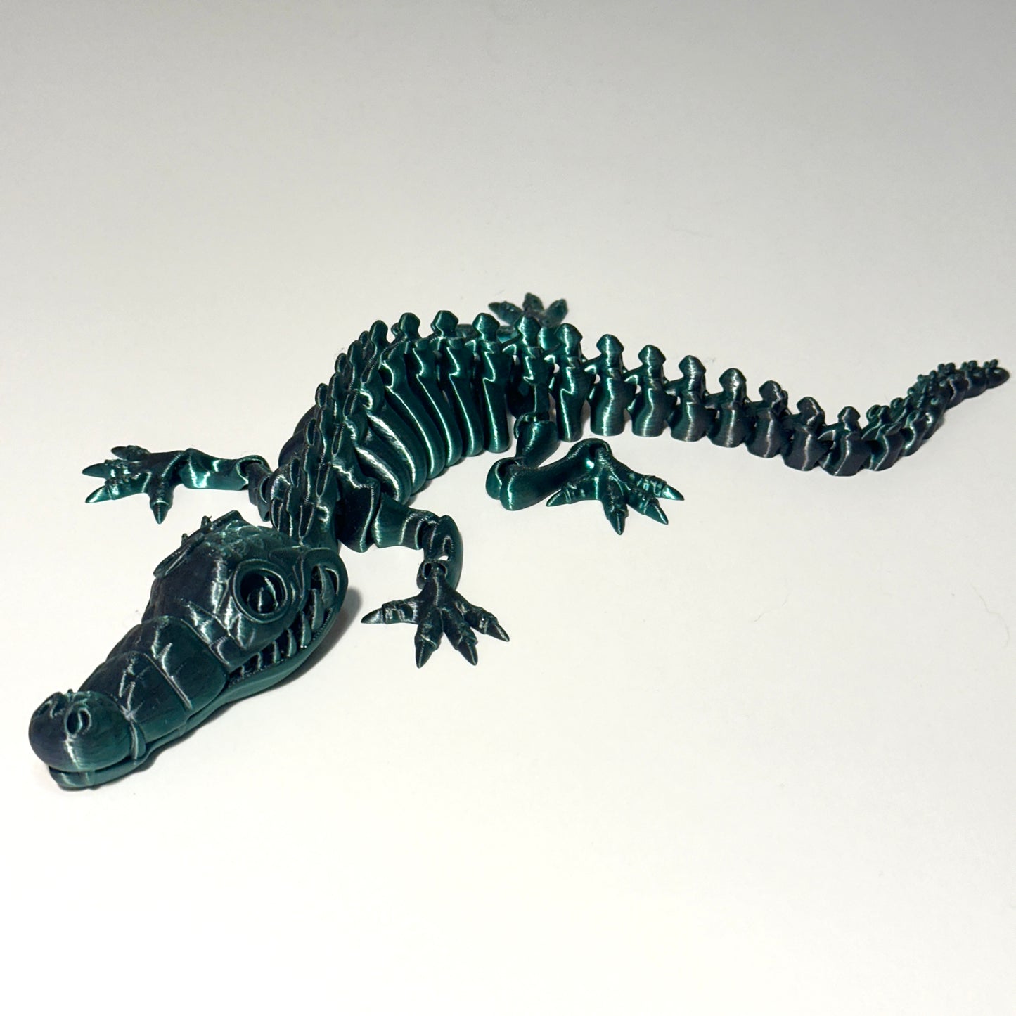 Flexi Crocodile - 3D Printed Articulating
