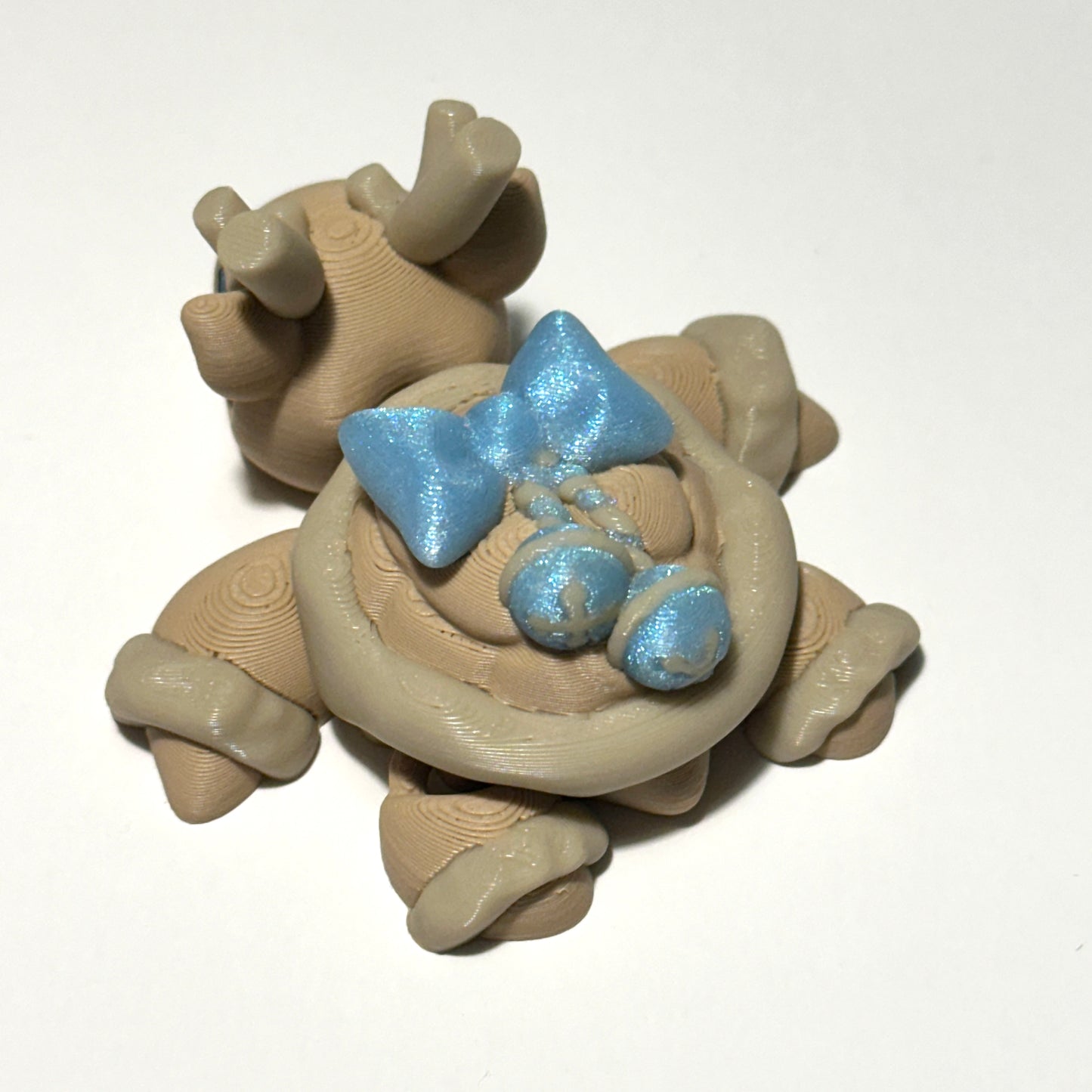 Reindeer Turtle - 3D Printed Articulating Figure