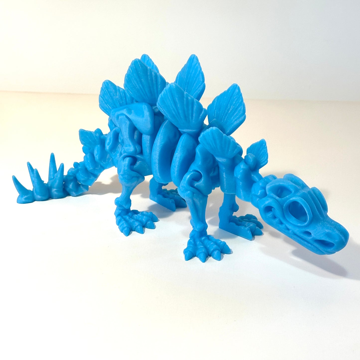Giant Flexi Skeleton Stegosaurus - 3D Printed Articulating Figurines