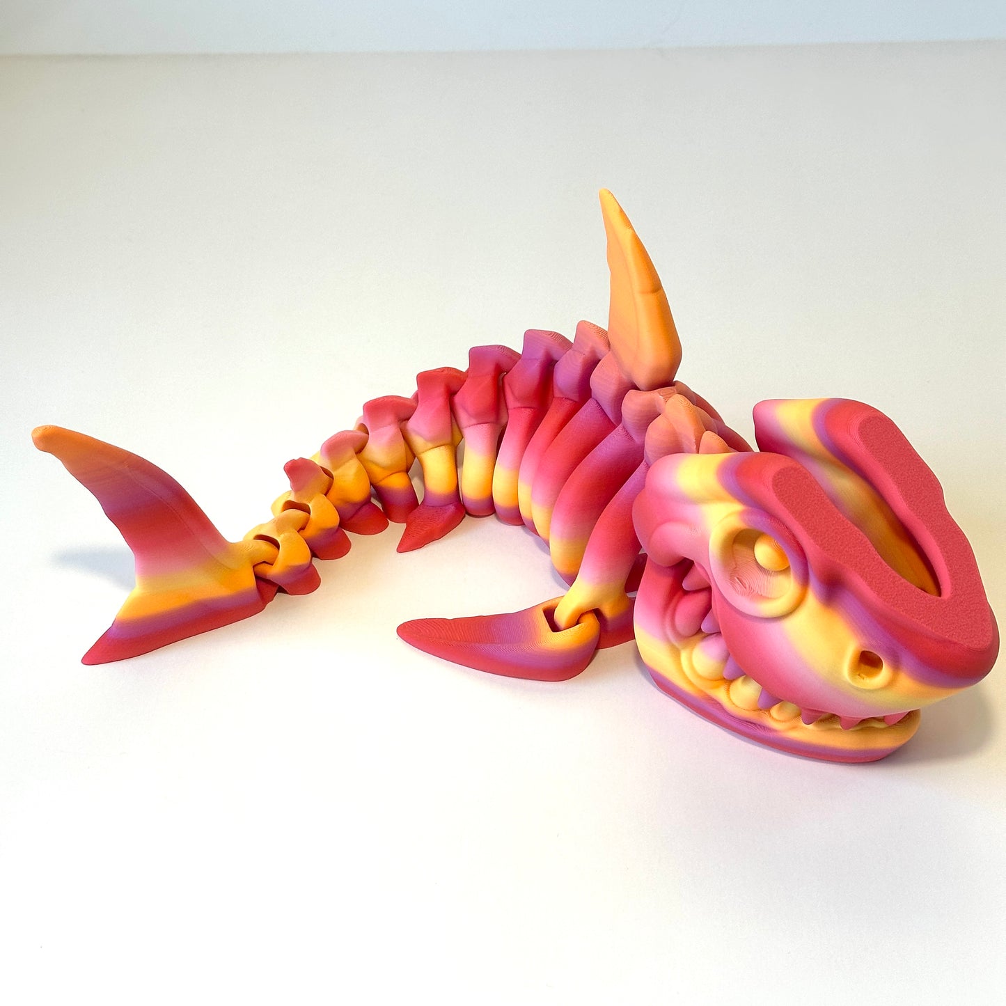 Giant Skeleton Shark - 3D Printed Articulating