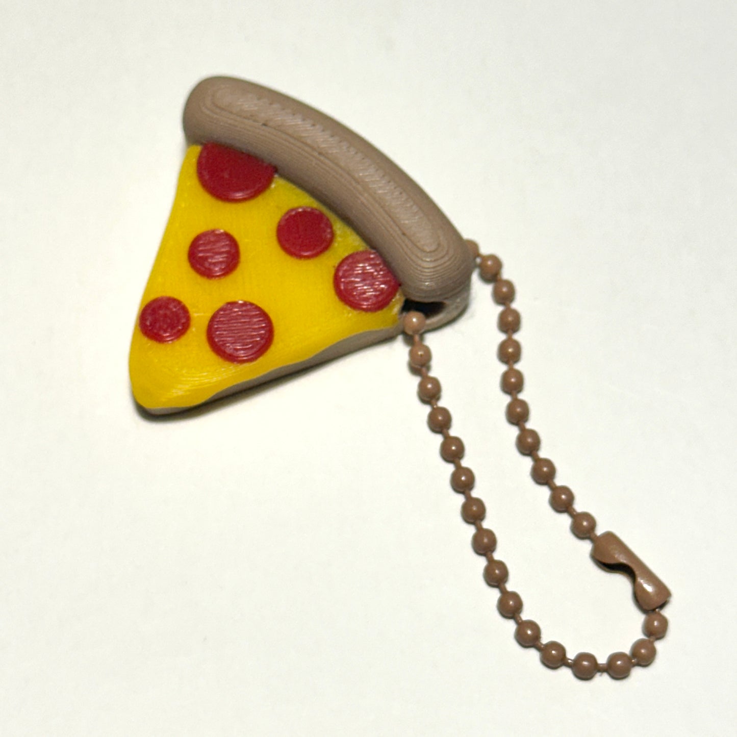 Pizza Slice Keychain - 3D Printed Articulating Figure