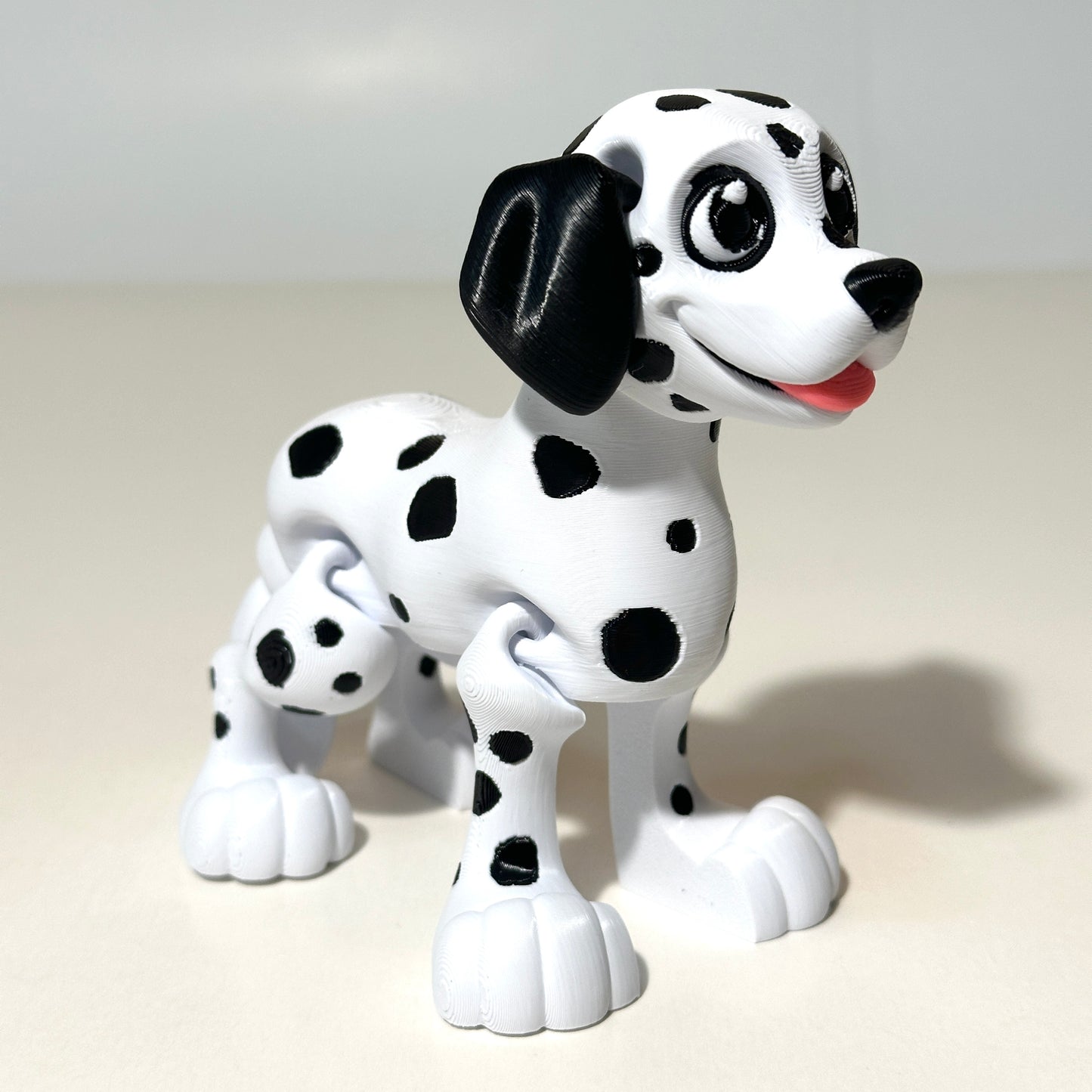 Flexi Dalmatian (Sabrina) - 3D Printed Articulating Figure