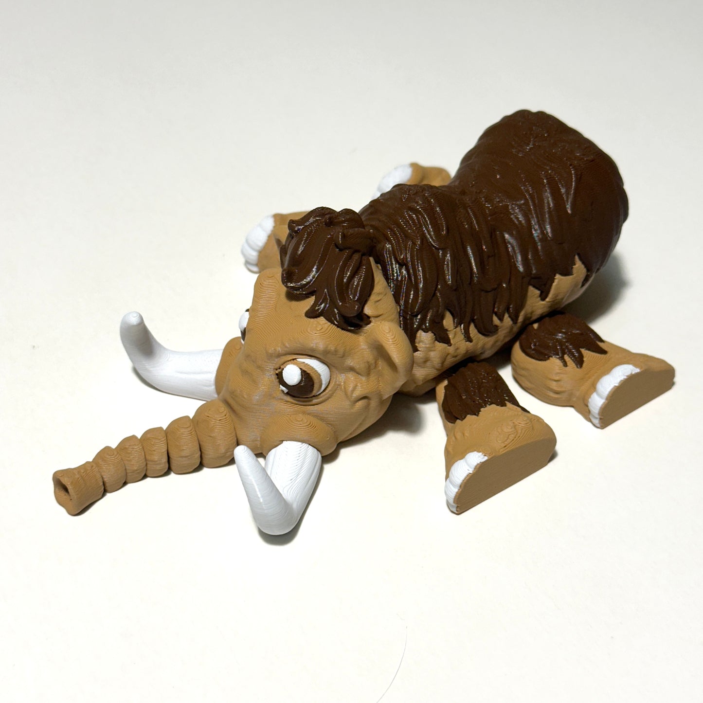 Flexi Mammoth - 3D Printed Articulating Figure