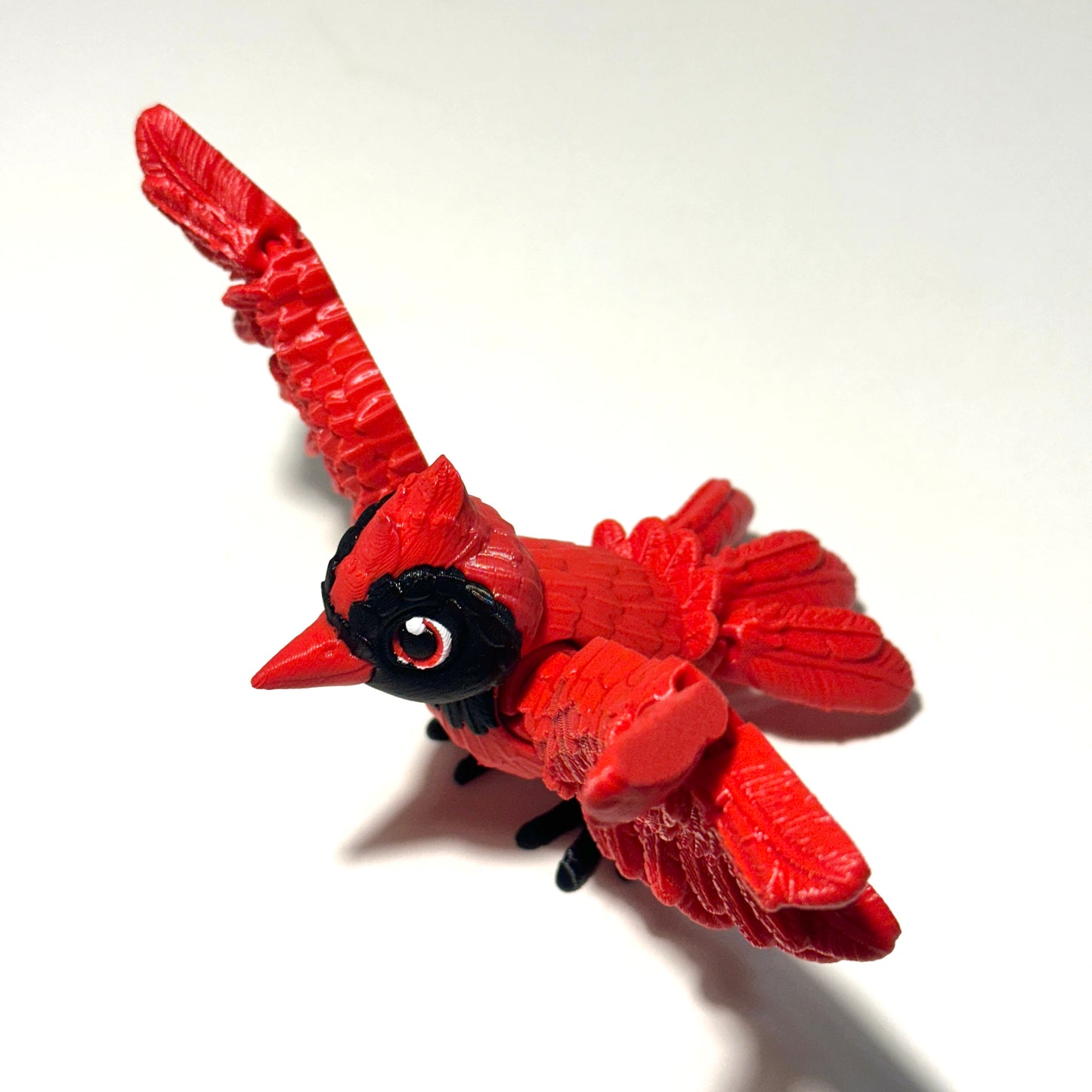 Flexi Cardinal - 3D Printed Articulating Figure