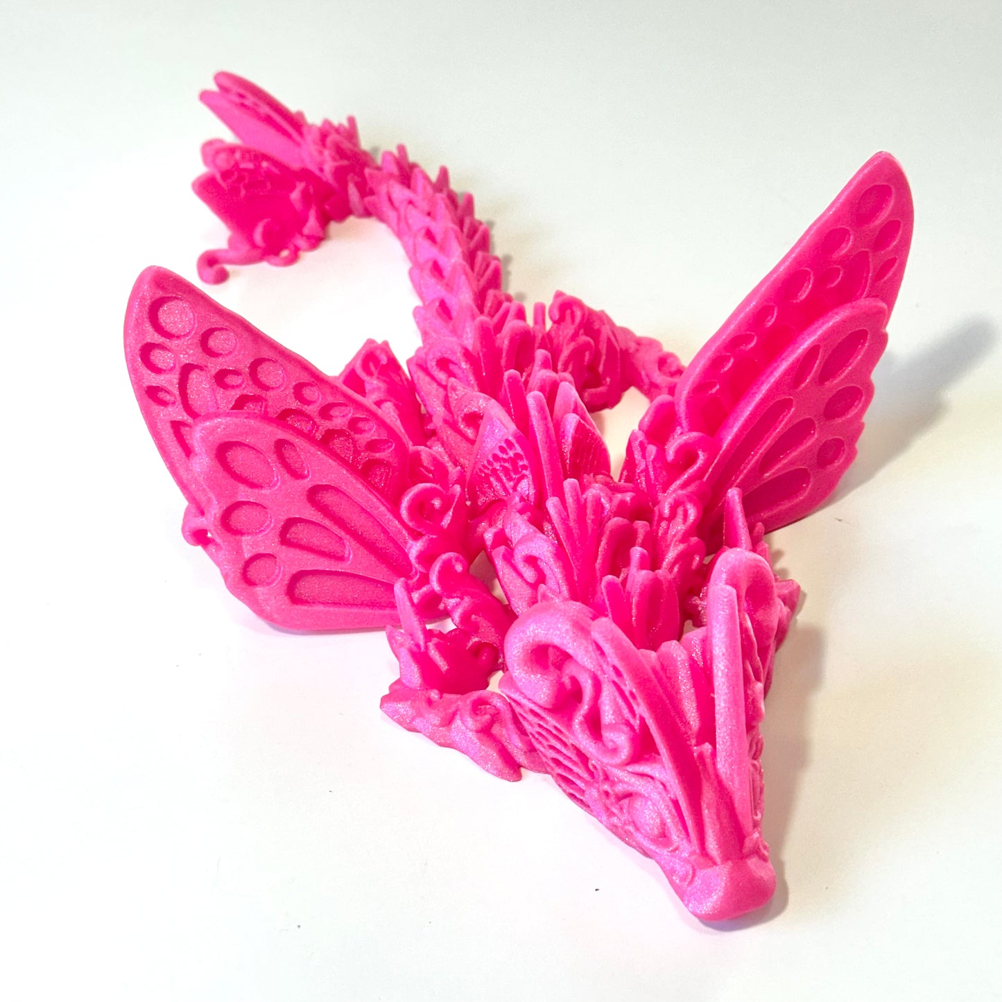 Baby Butterfly Dragon - 3D Printed Articulating Figurine