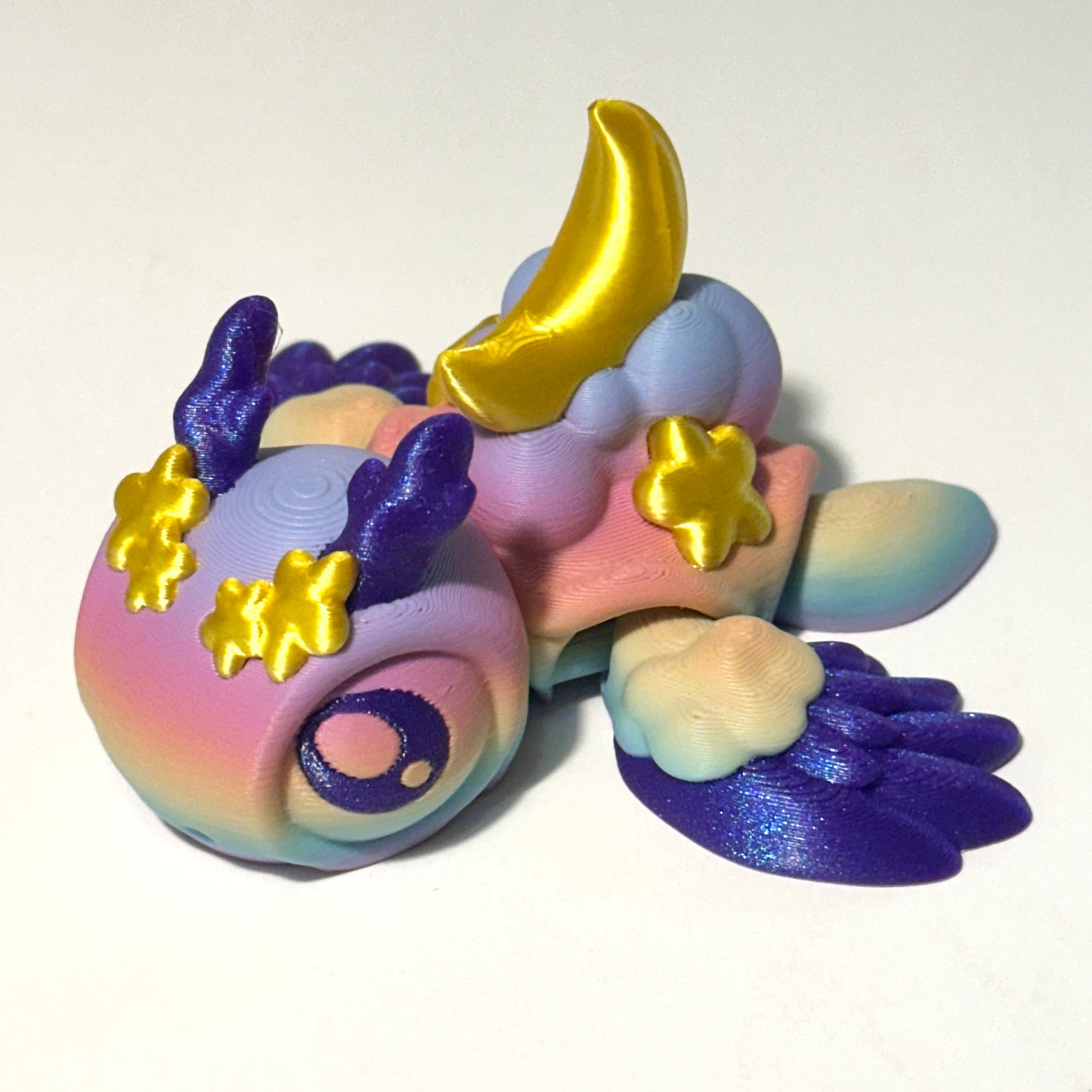 Dreamy Turtle - 3D Printed Articulating FIgure