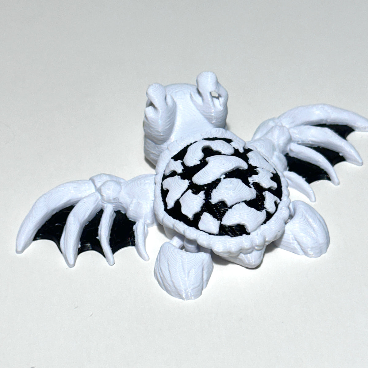 Skeleton Bat Turtles - 3D Printed Articulating Figure