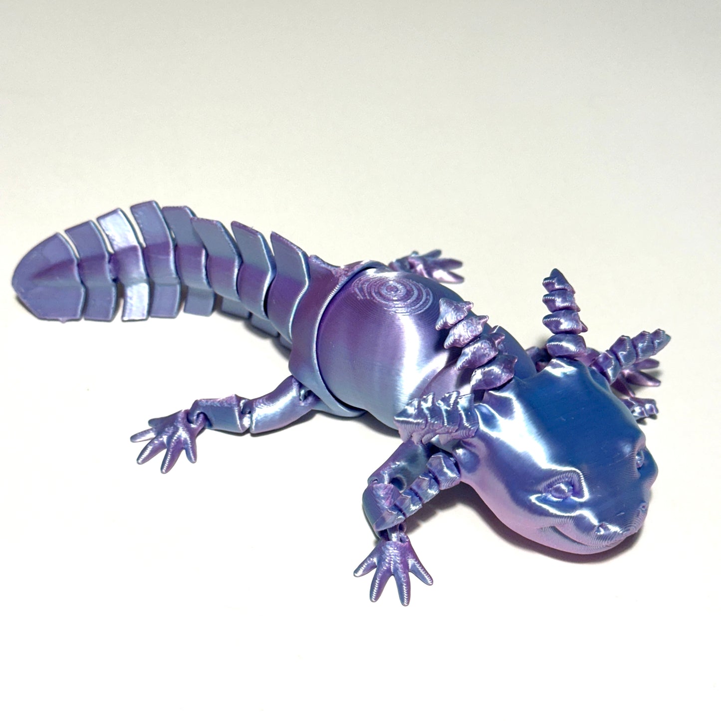Axolotl - Fully Articulating 3D Printed Figurine