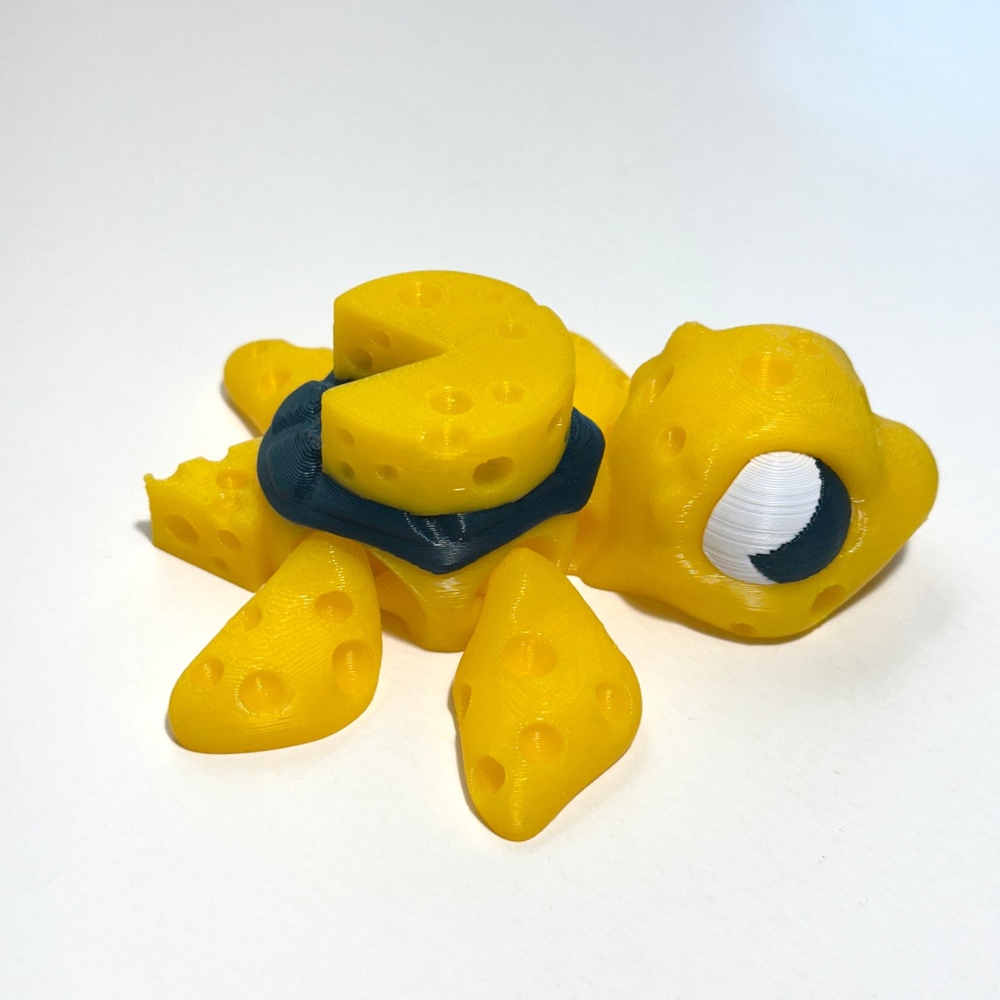 Swiss Cheese Turtle - 3D Printed Articulating Figure