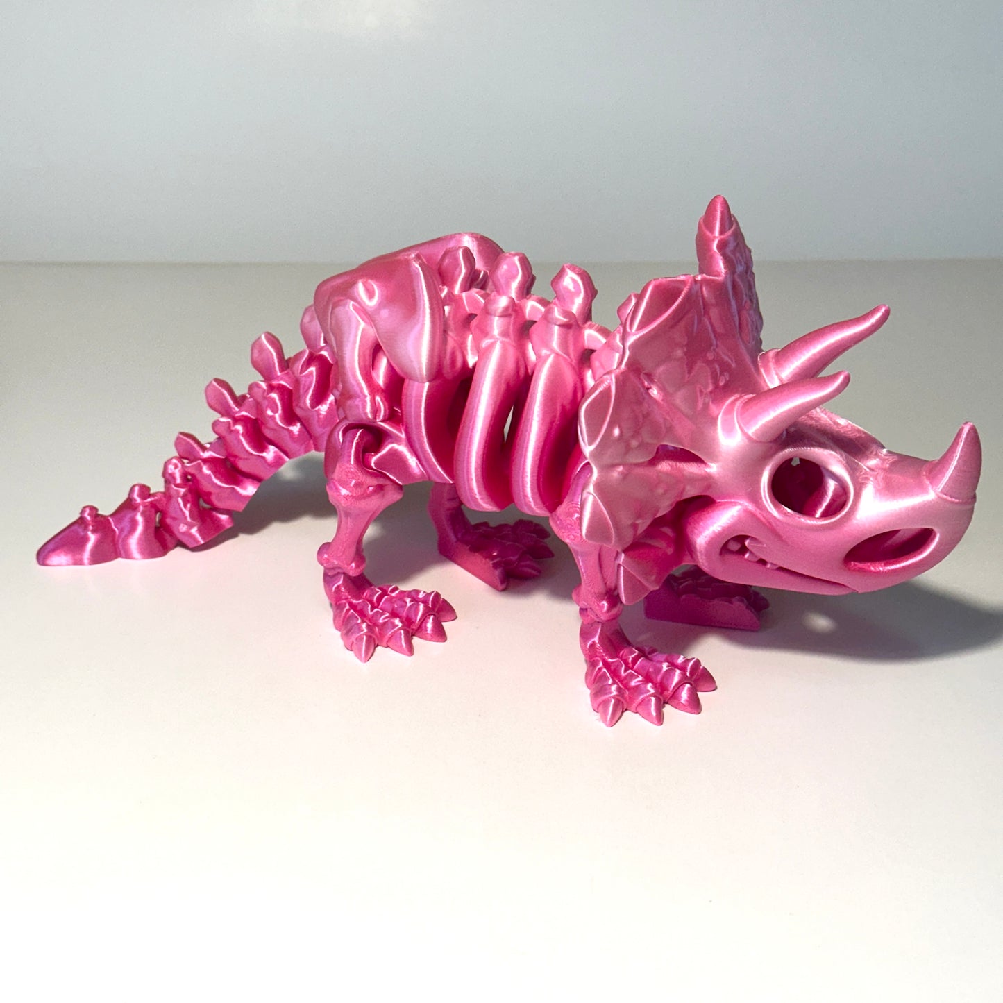 Giant Flexi Triceratops - 3D Printed Articulating Figure