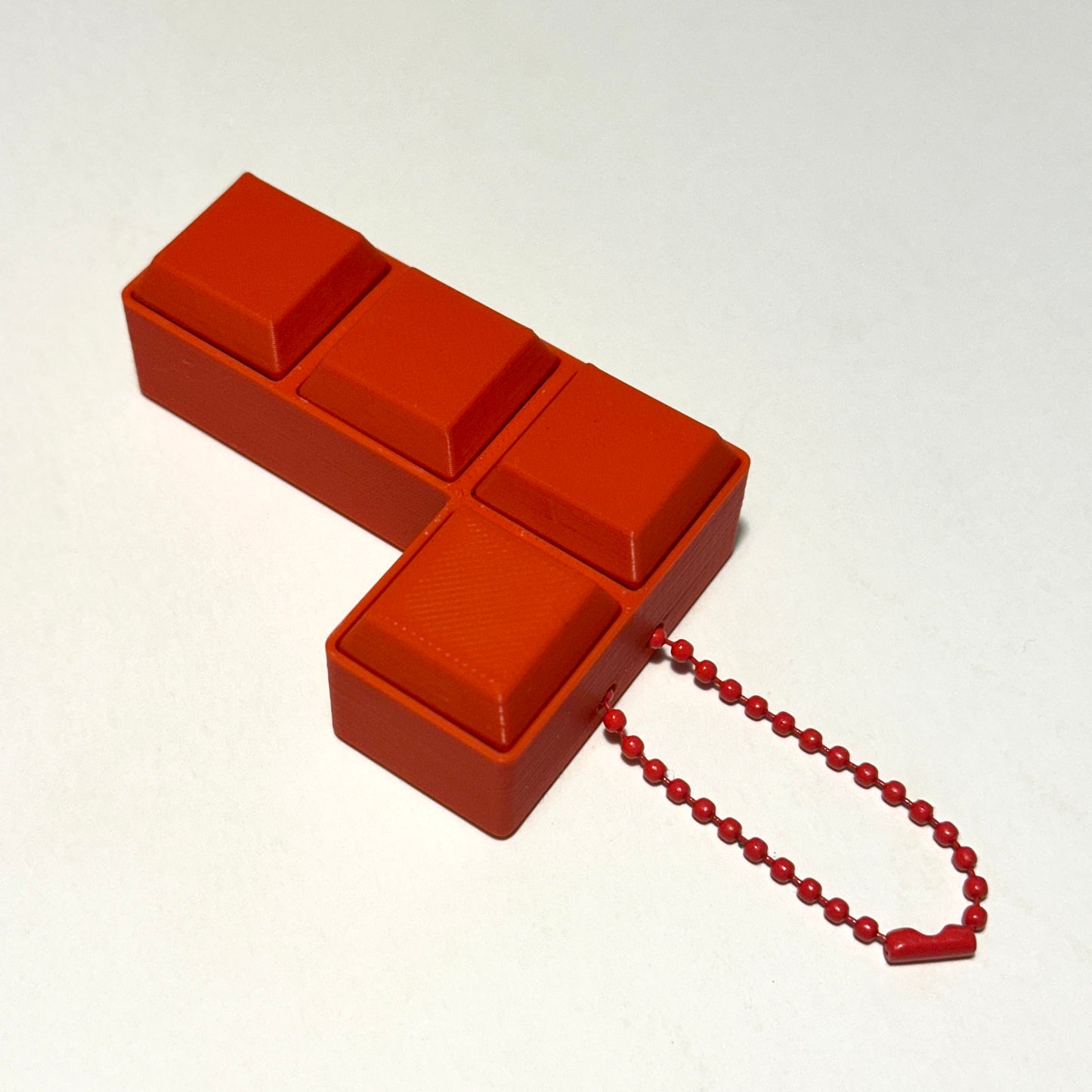 Block Game Fidget Clicker - 3D Printed