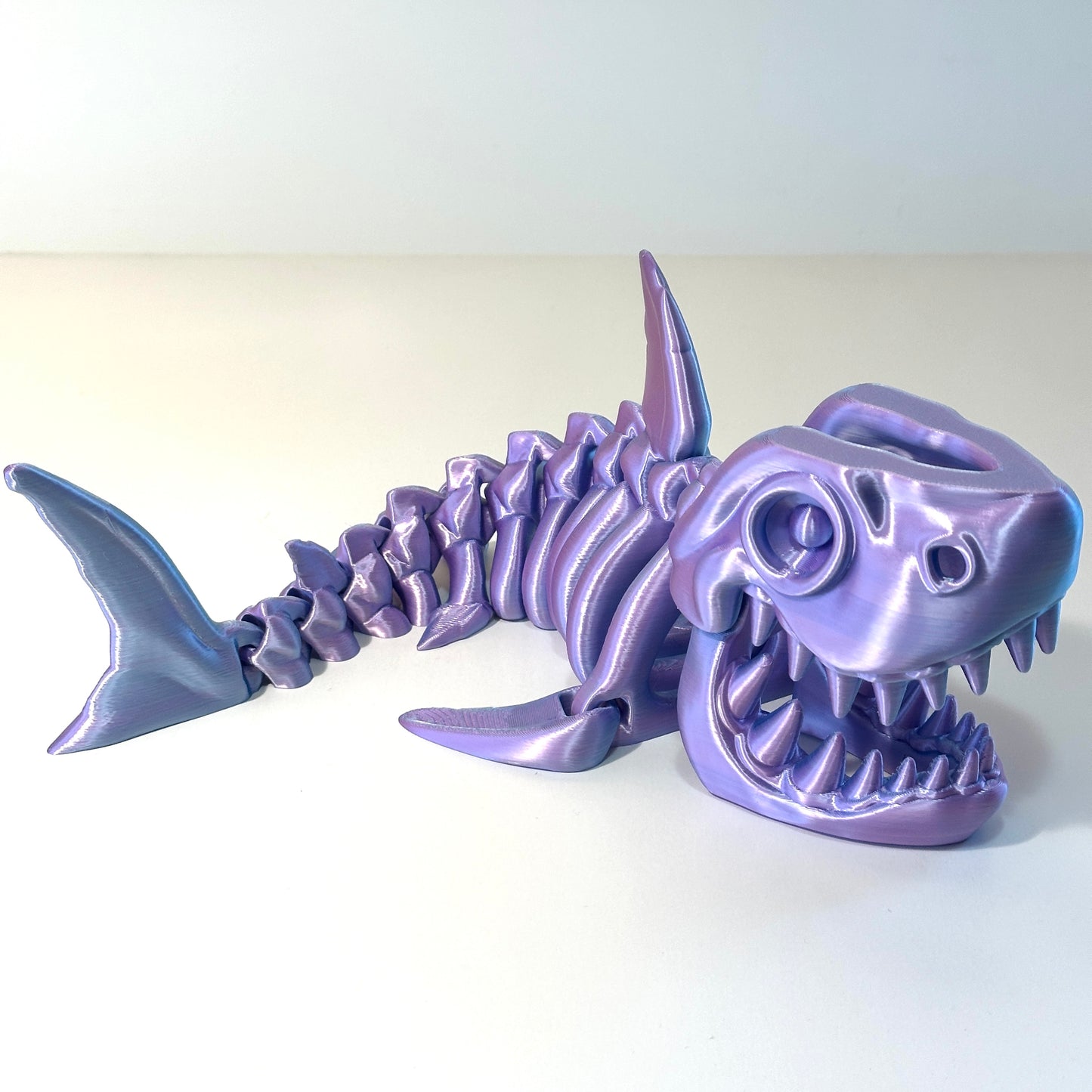 Giant Skeleton Shark - 3D Printed Articulating