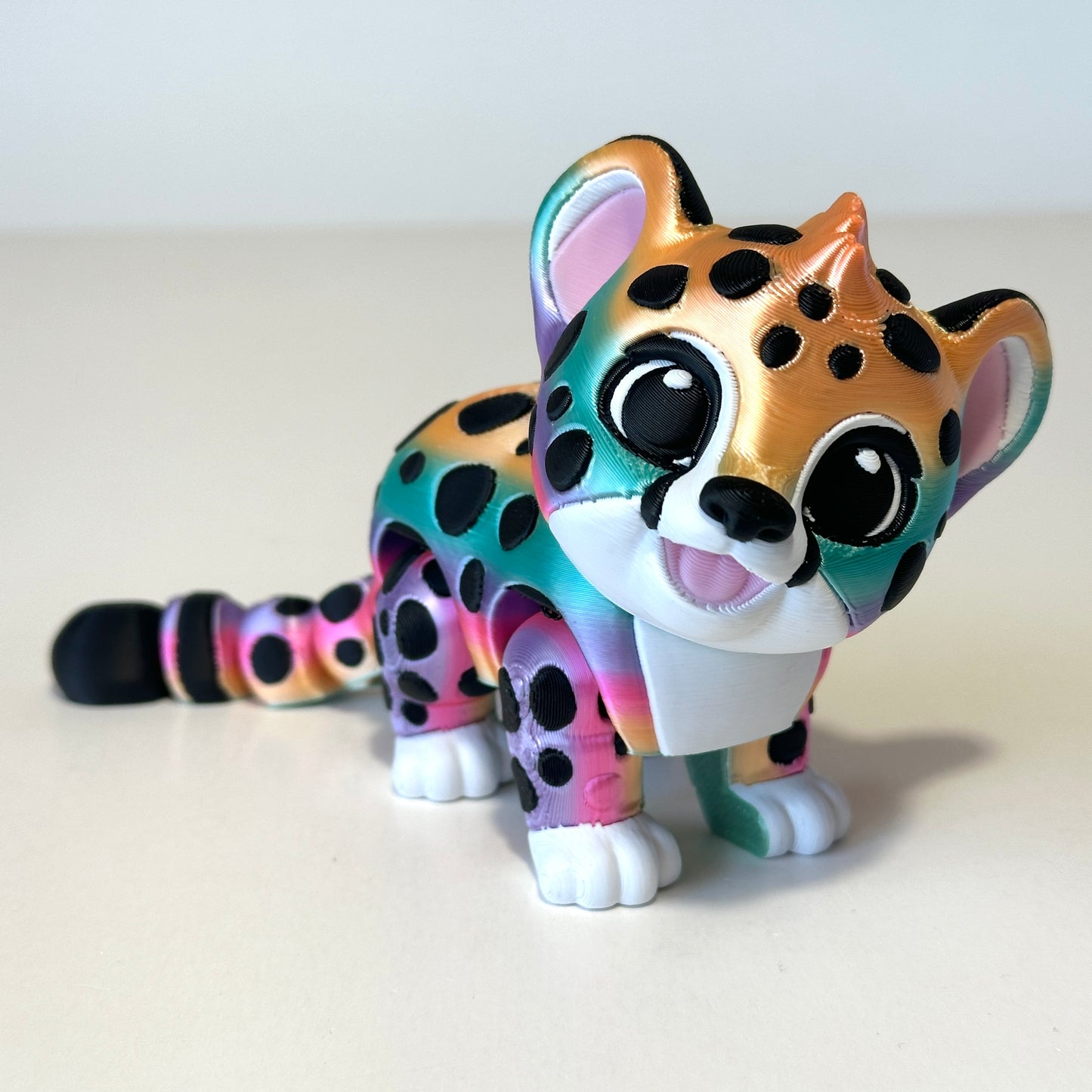 Baby Cheetah - 3D Printed Articulating Figure