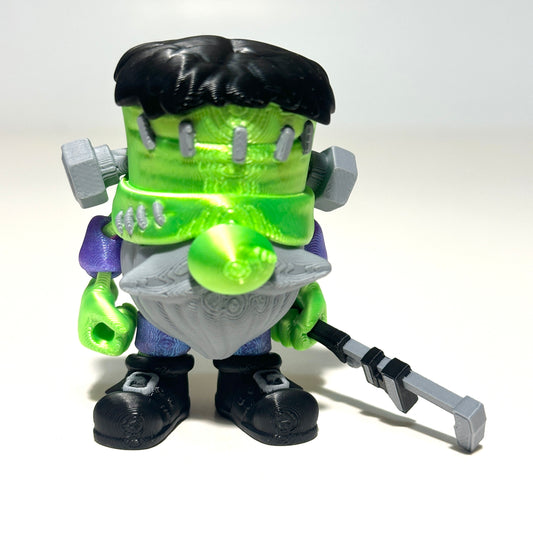 Frankenstein Gnome - 3D Printed Articulating FIgure