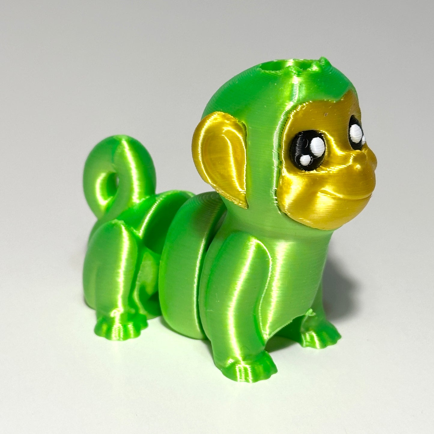 Monkey/Monkey Topper - 3D Printed Articulating Figure