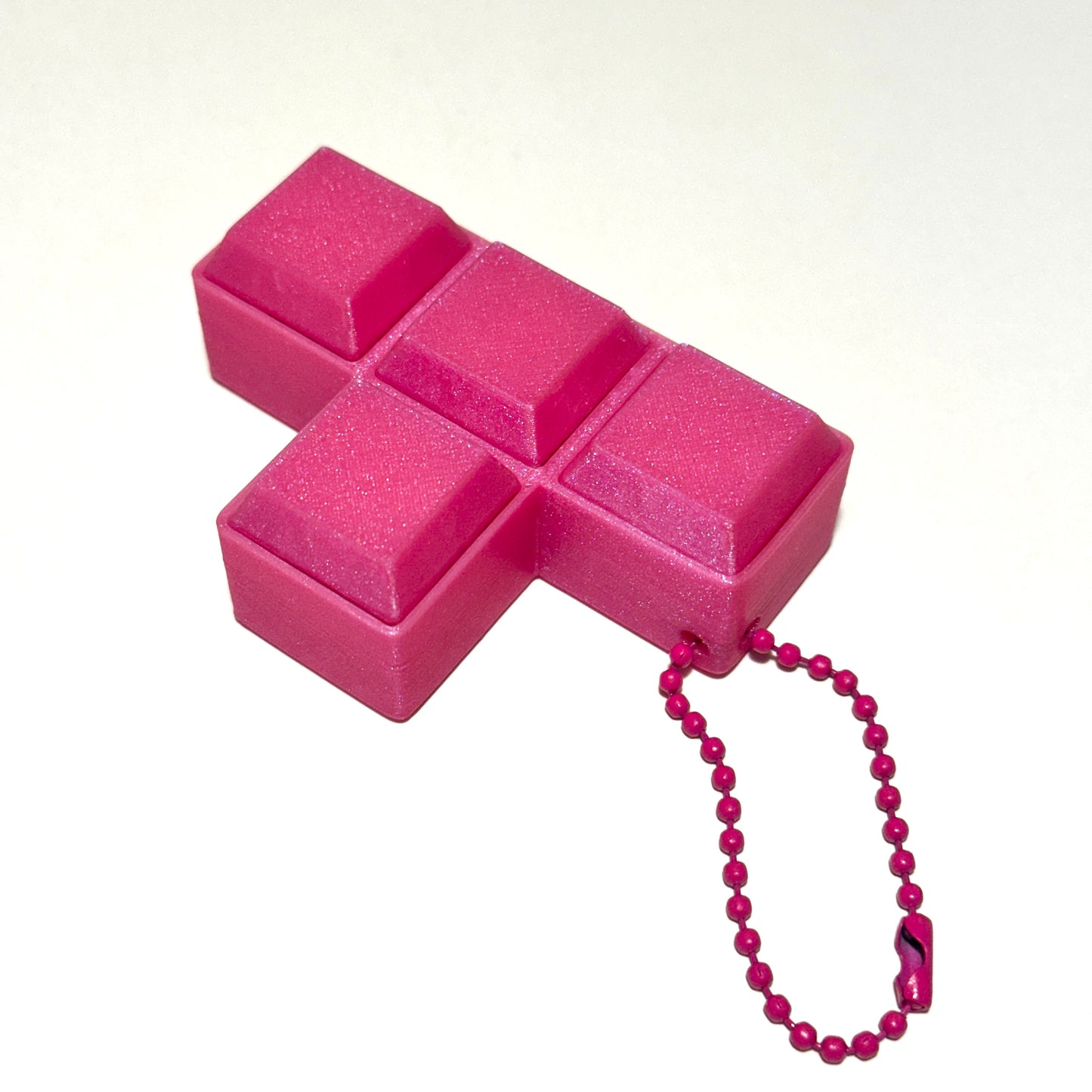 Block Game Fidget Clicker - 3D Printed