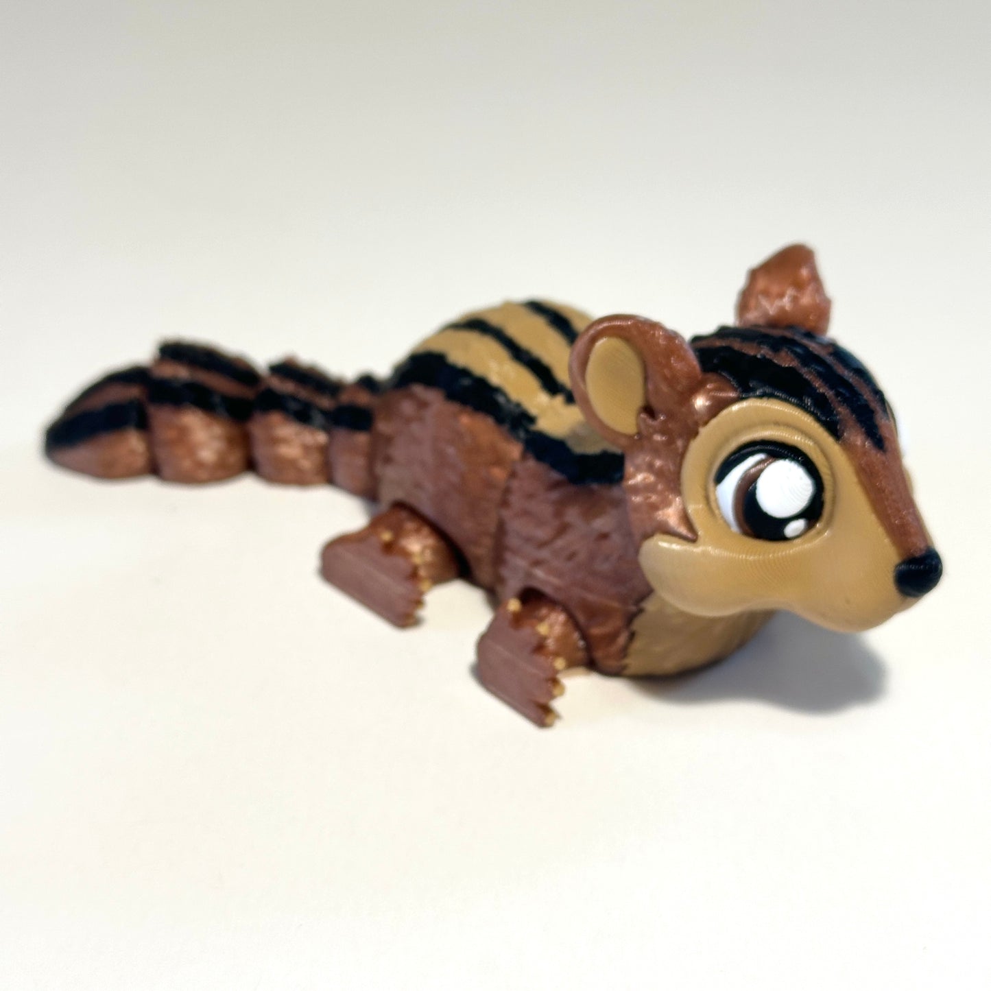 Flexi Chipmunk - 3D Printed Articulating FIgure