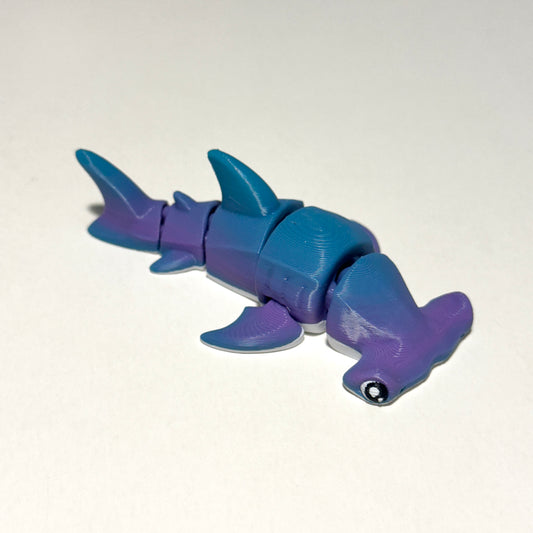 Mini Hammerhead Shark - 3D Printed Articulating Figure