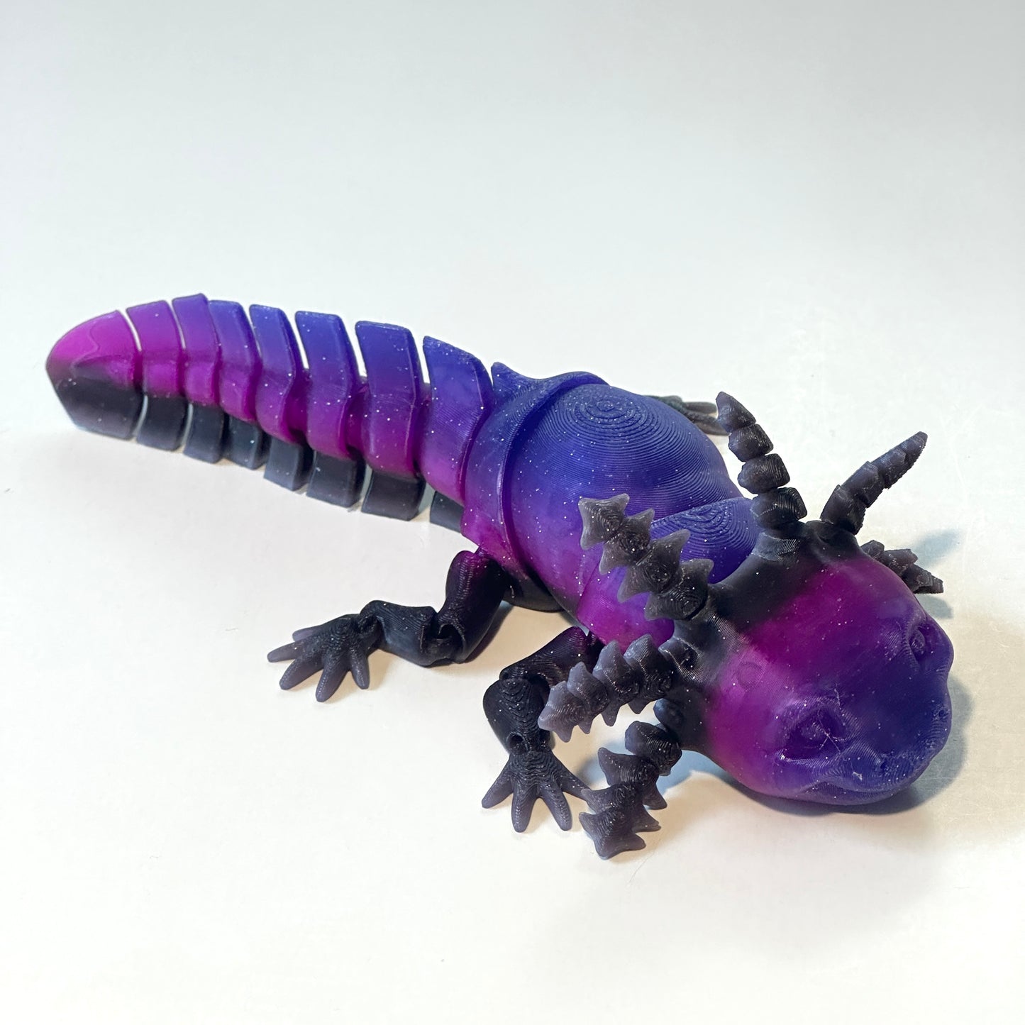Axolotl - Fully Articulating 3D Printed Figurine