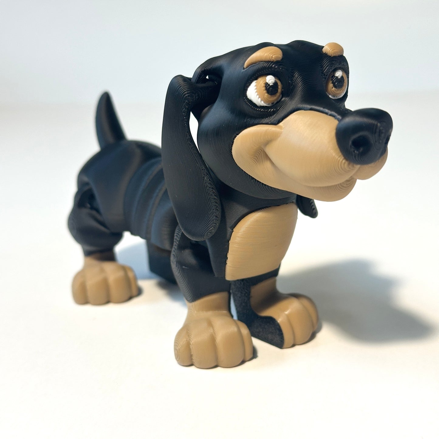 Flexi Dachshund - 3D Printed Articulating Figure