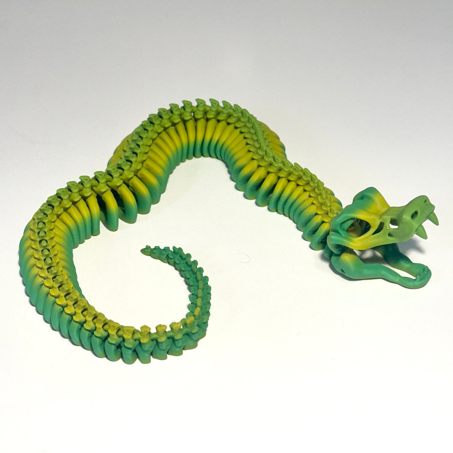 Flexi Skeleton Snake - 3D Printed Articulating Figure